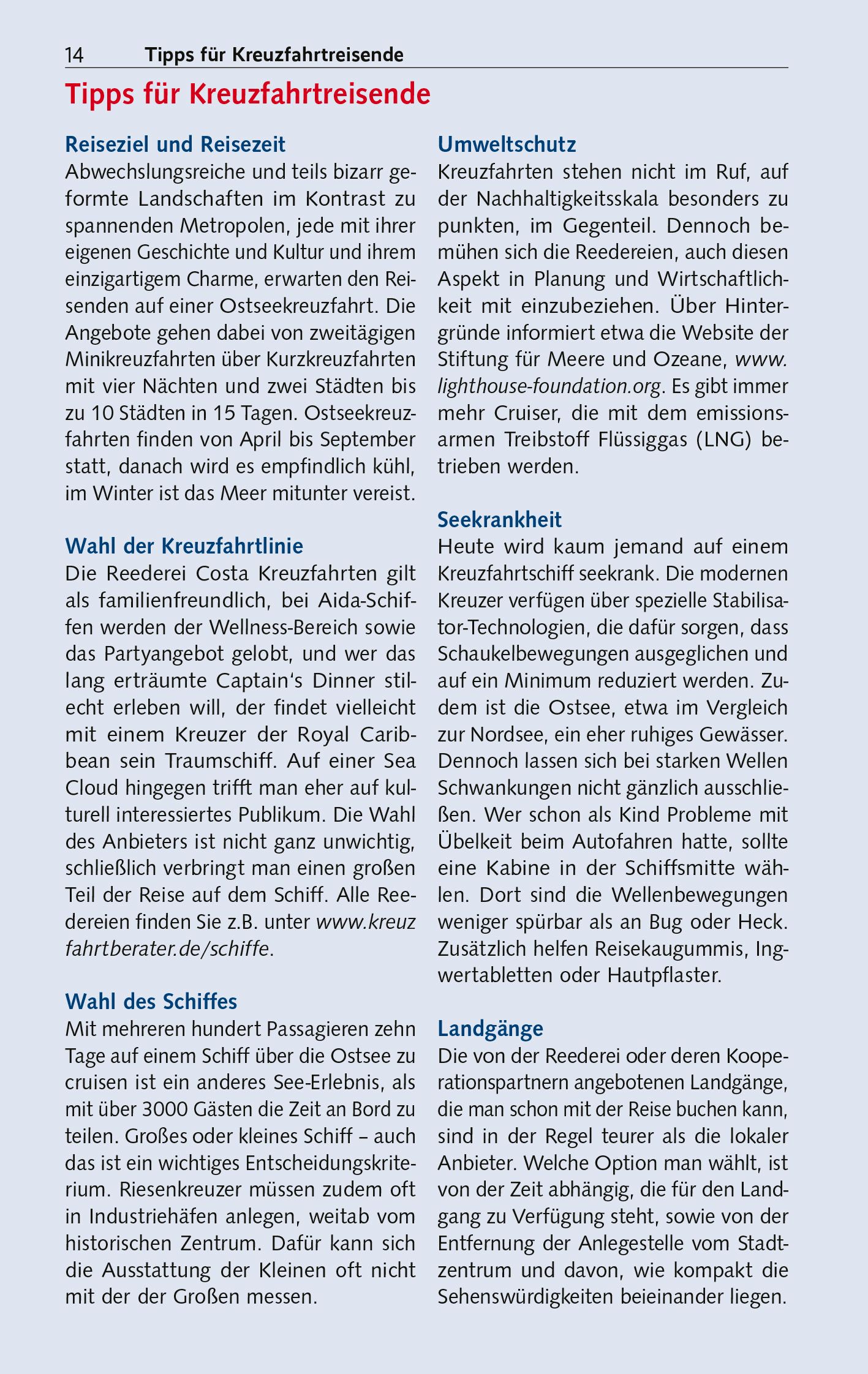 TRESCHER Reiseführer Ostseestädte