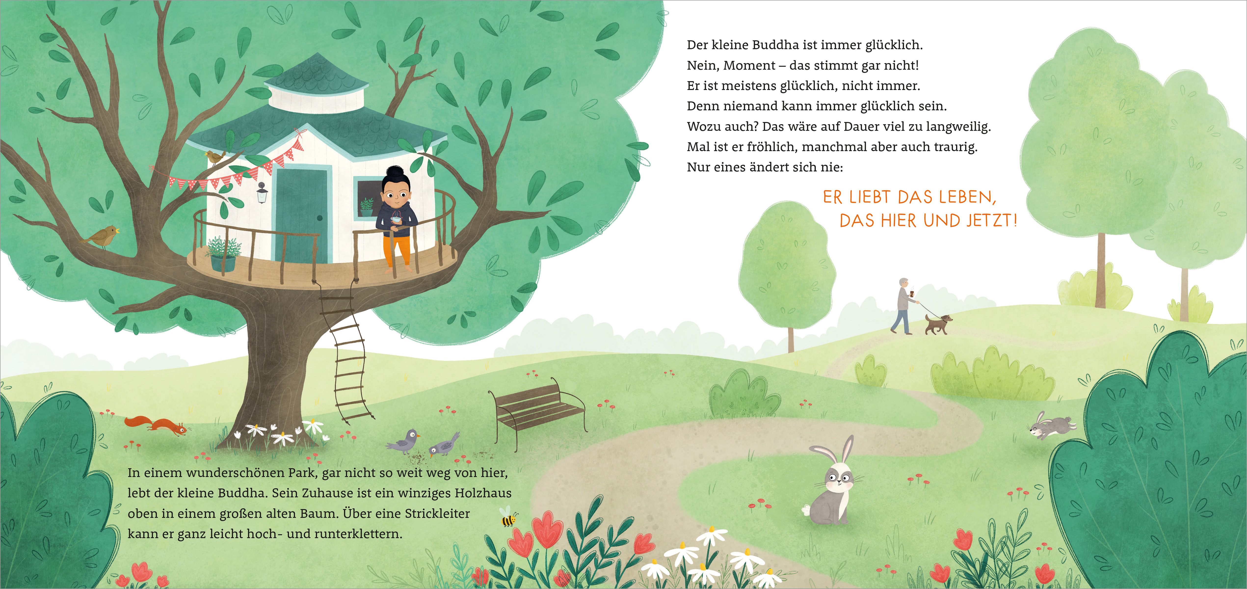 Der kleine Buddha und das gemeinsame Glück