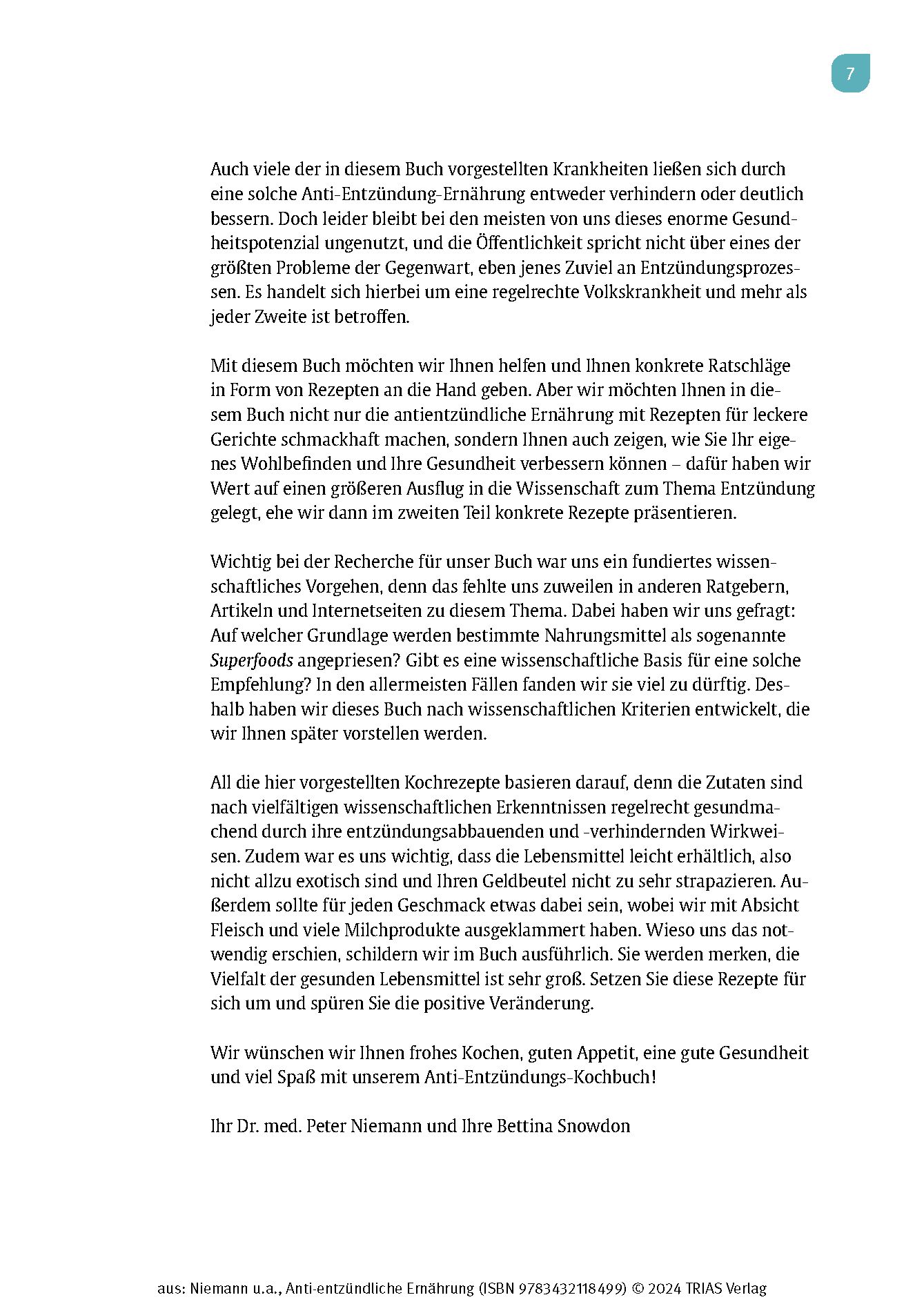 Medical Cooking: Antientzündliche Ernährung