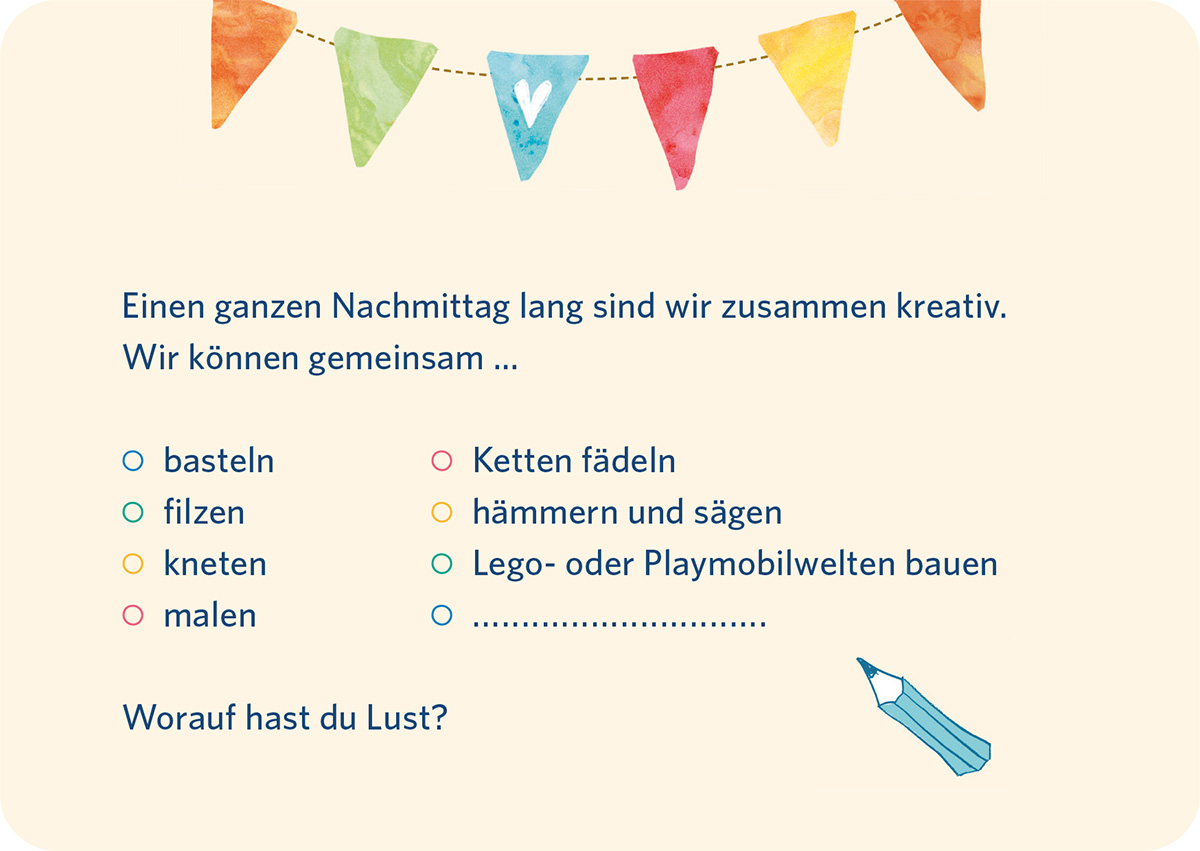 Lass uns was erleben. Zeit-Gutscheine für dich