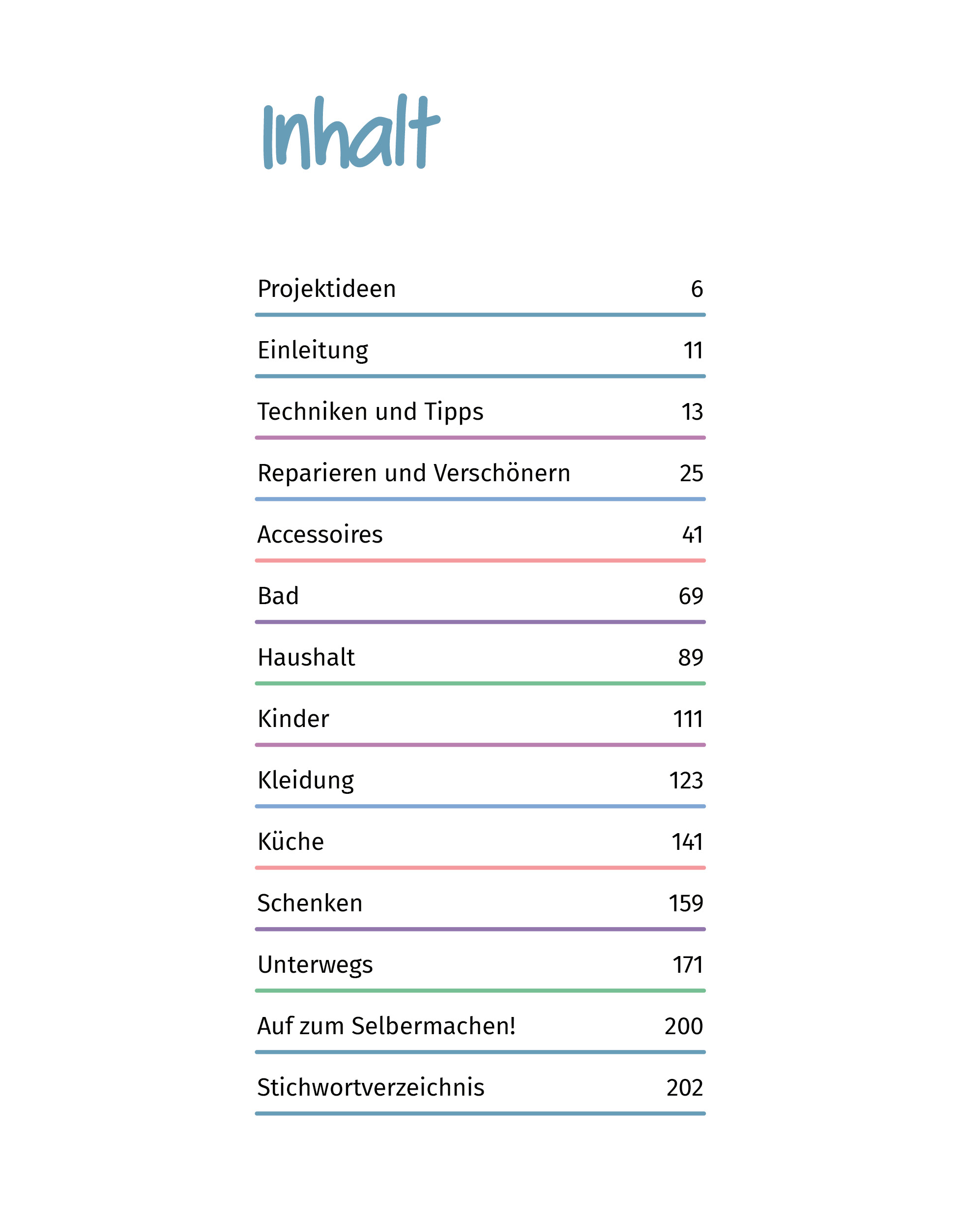Neue Dinge aus alten Stoffen