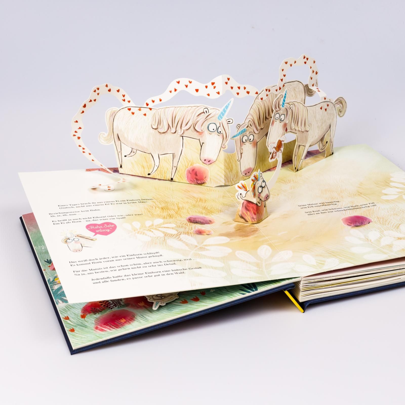 Das NEINhorn Pop-up-Buch
