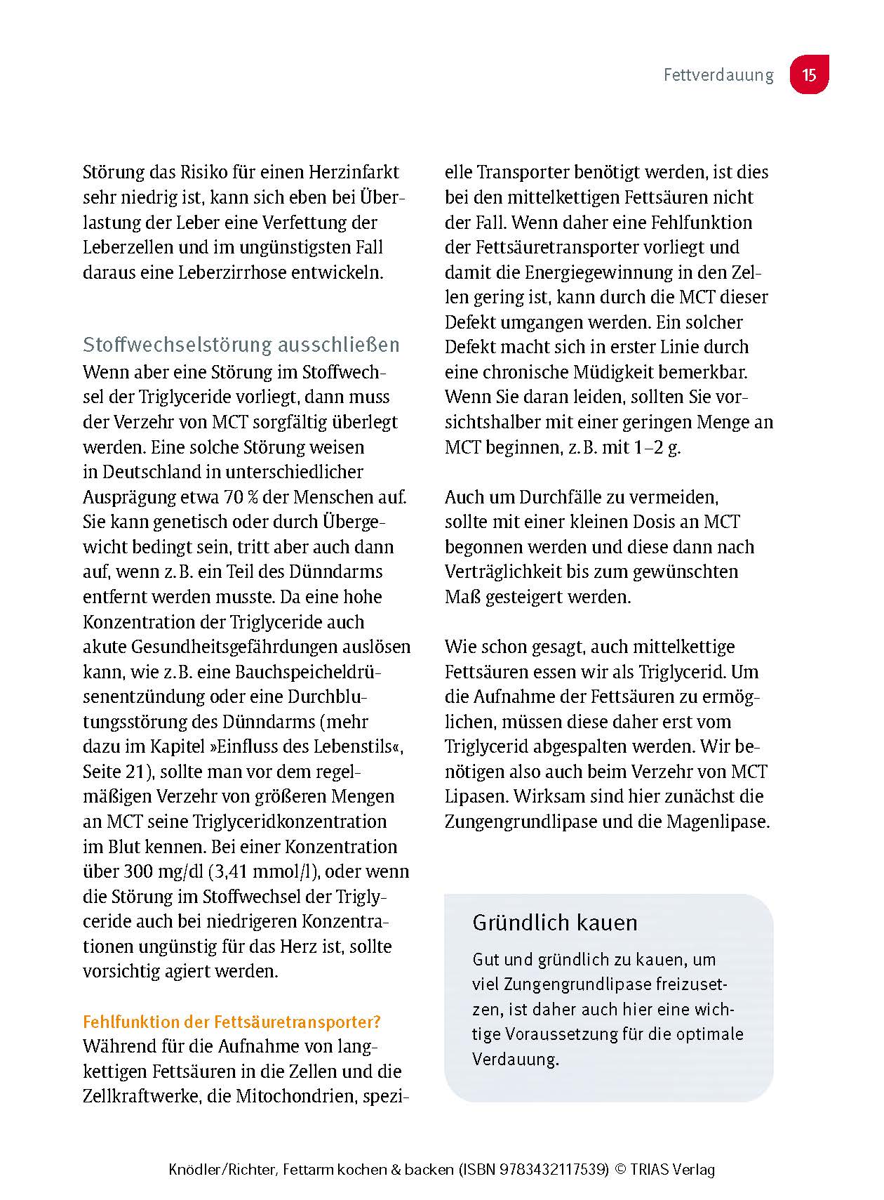 Fettarm kochen & backen