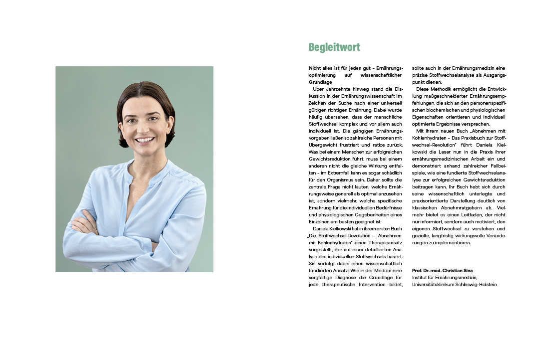 Abnehmen mit Kohlenhydraten – Das Praxisbuch zur Stoffwechsel-Revolution