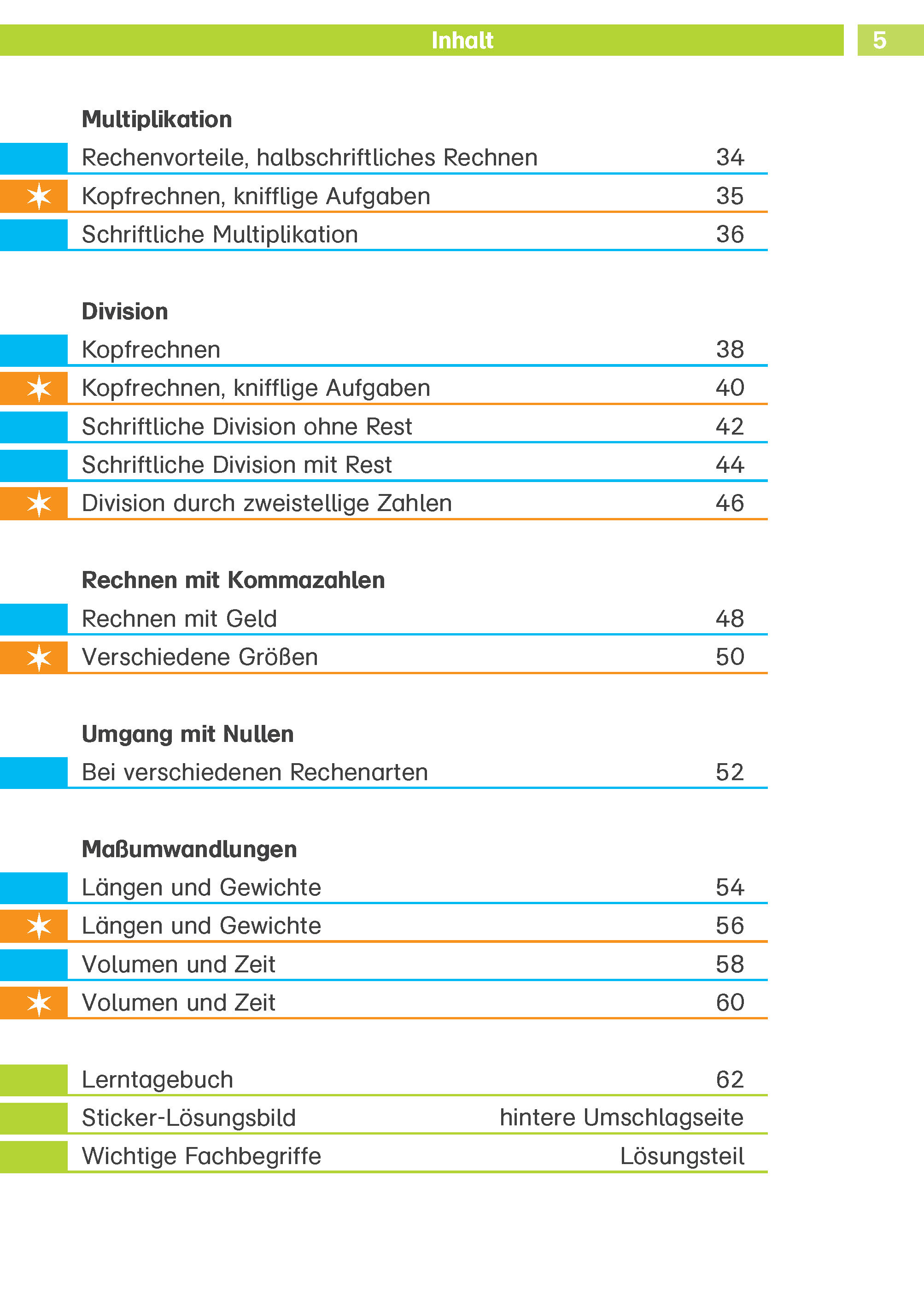 Klett Rechnen bis 1 Million, 4. Klasse