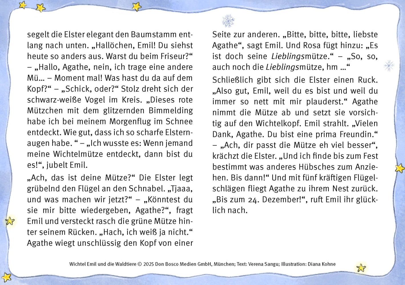 Wichtel Emil und die Waldtiere. 24 Geschichten zum Vorlesen im Advent. Für Kinder von 3 bis 6