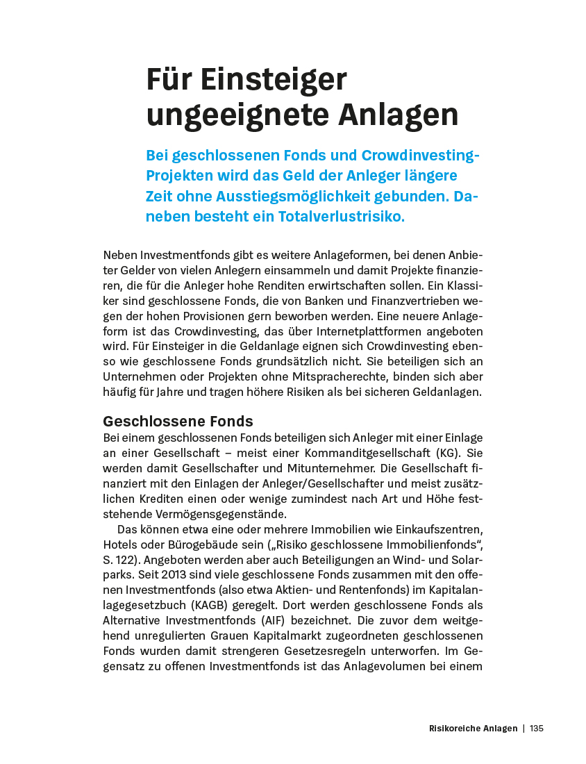 Geldanlage für Anfänger