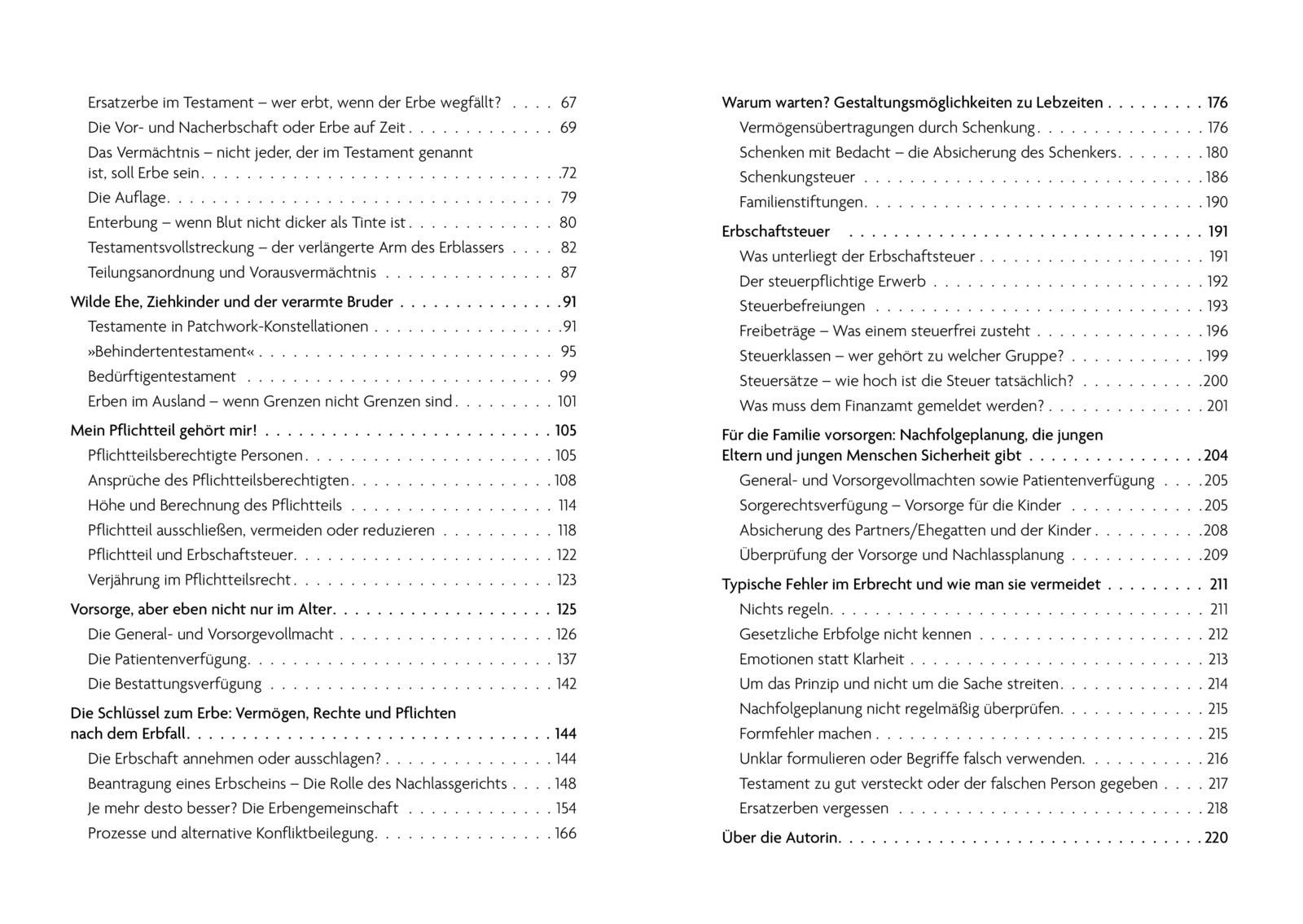 Richtig erben und vererben