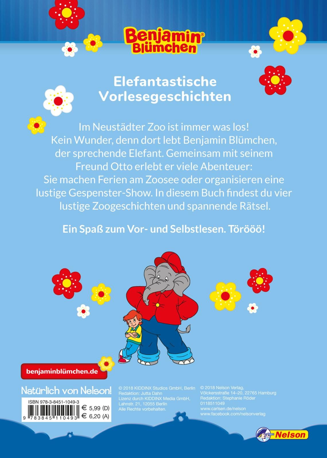 Benjamin Blümchen: Benjamin Blümchen: Elefantastische Vorlesegeschichten