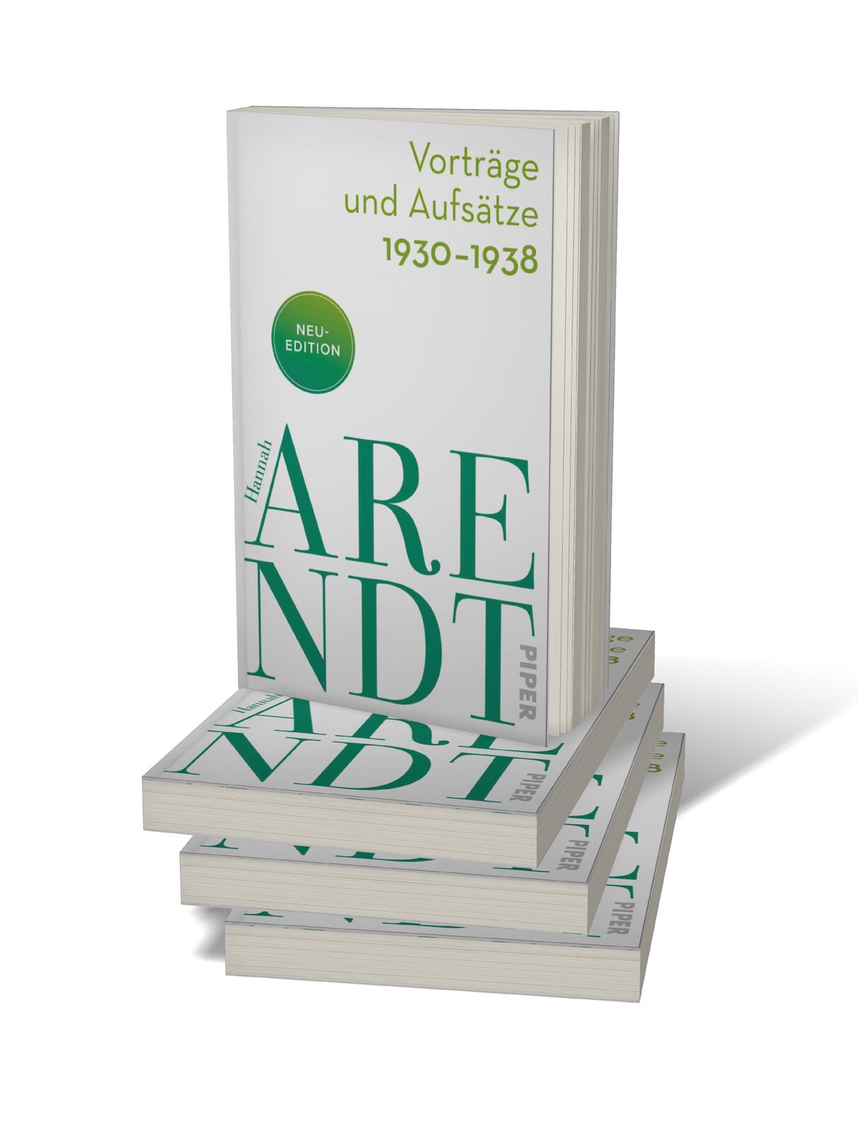 Vorträge und Aufsätze 1930–1938