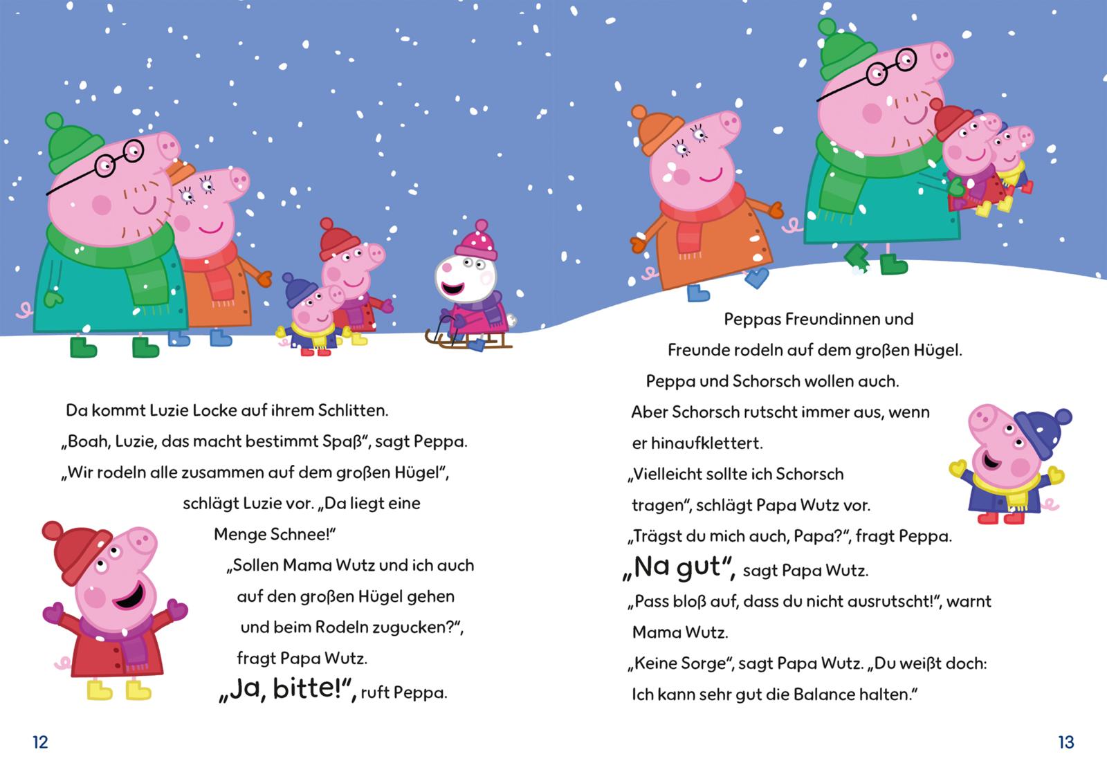 Peppa Wutz Gutenachtgeschichten: Wintergeschichten zum Vorlesen