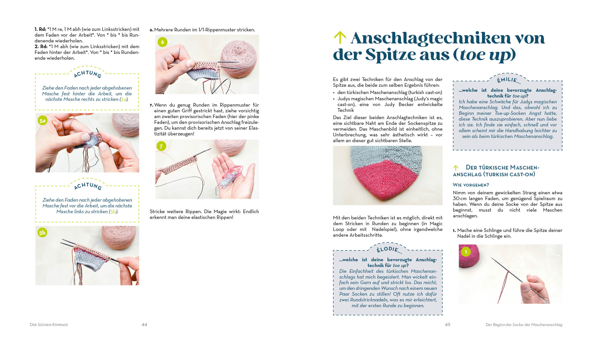 Der Socken-Kompass