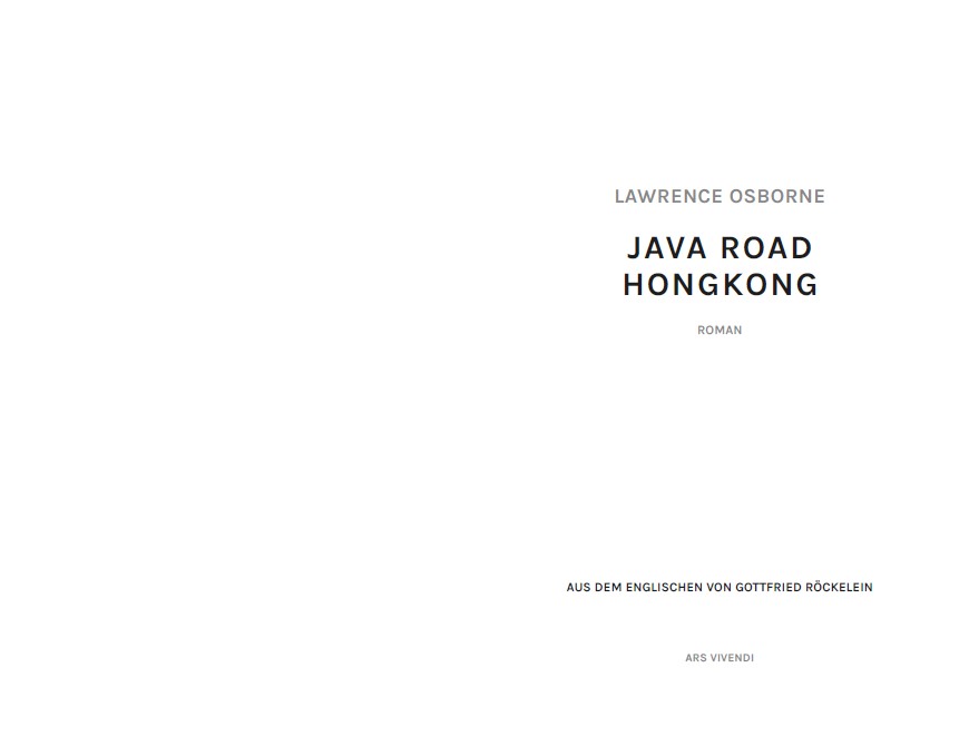 Java Road Hong Kong