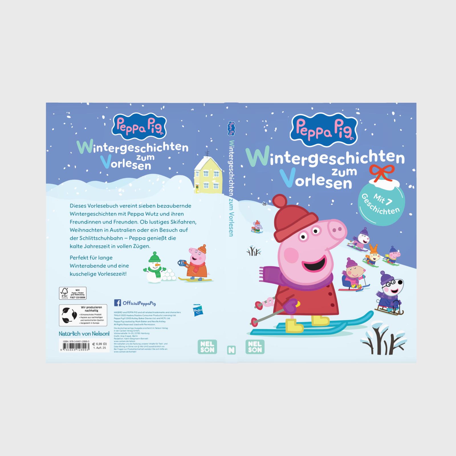 Peppa Wutz Gutenachtgeschichten: Wintergeschichten zum Vorlesen
