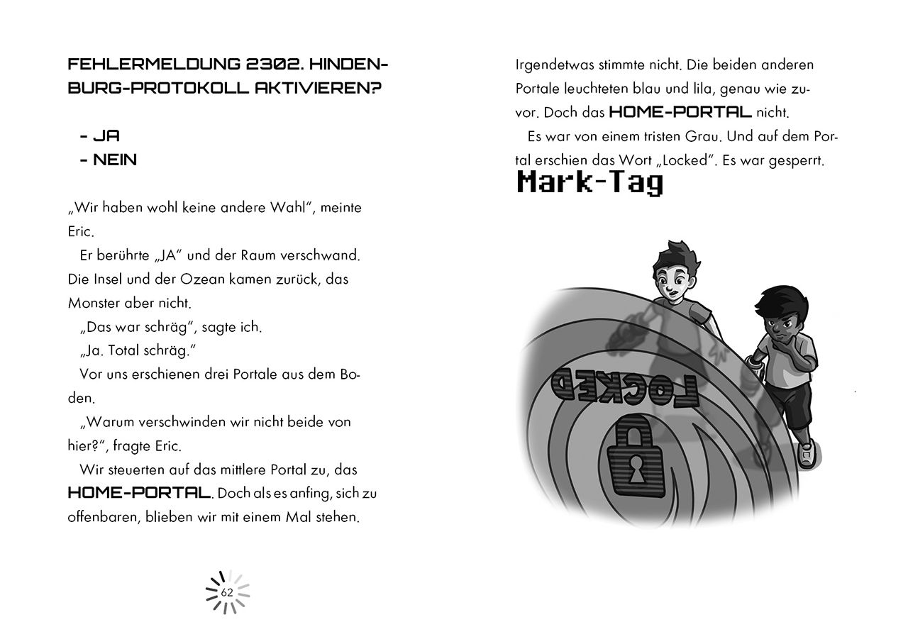 Gefangen im Game (Band 1) - Die verborgenen Portale