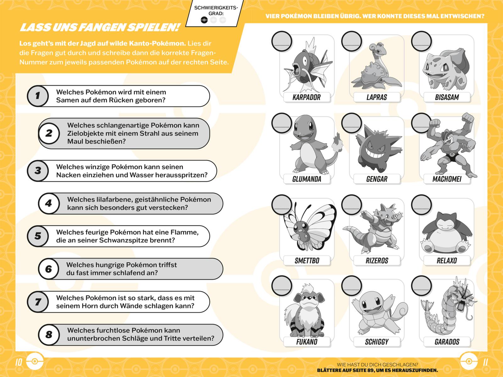 Pokémon Activity-Buch: Das ultimative Quizbuch