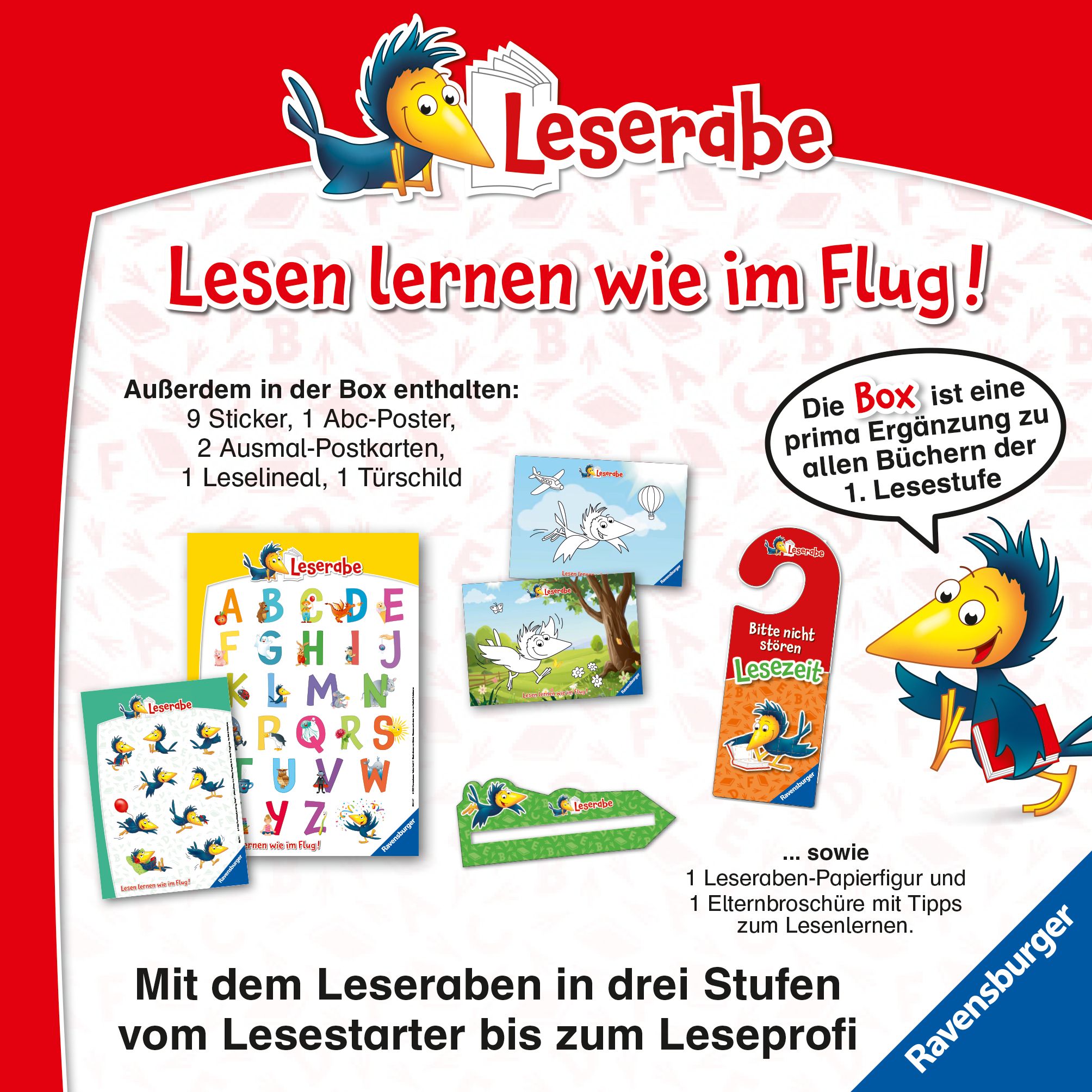 Leserabe Sonderausgaben - Deine große Leseraben Box