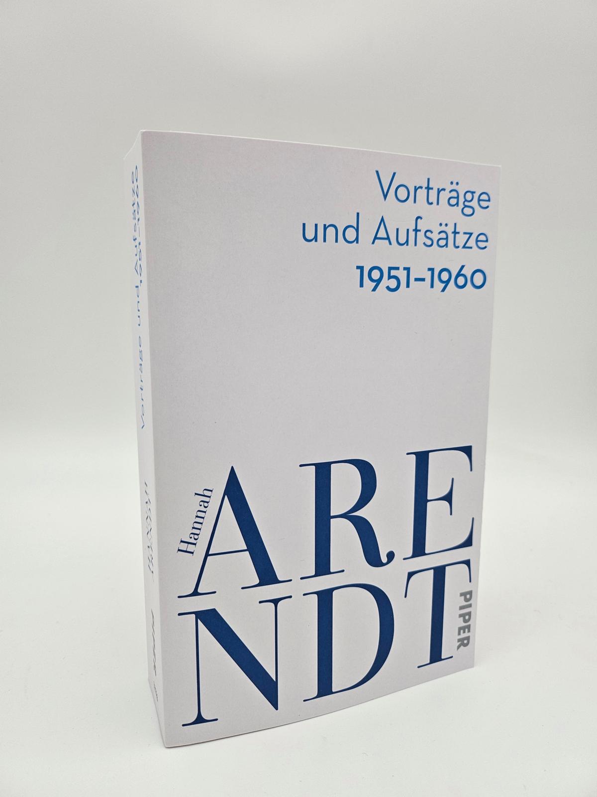 Vorträge und Aufsätze 1951–1960