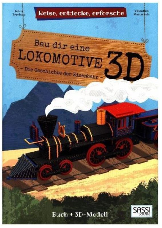 3D Modell der Jupiter Lokomotive