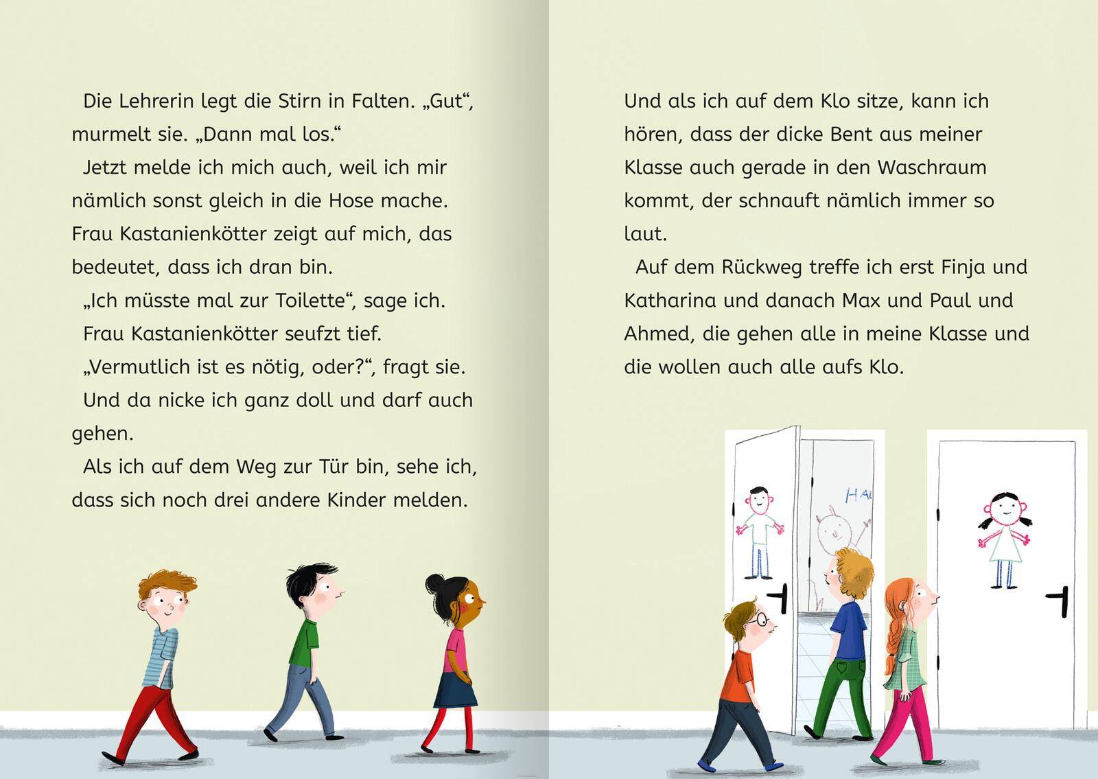 Lasse in der 1. Klasse
