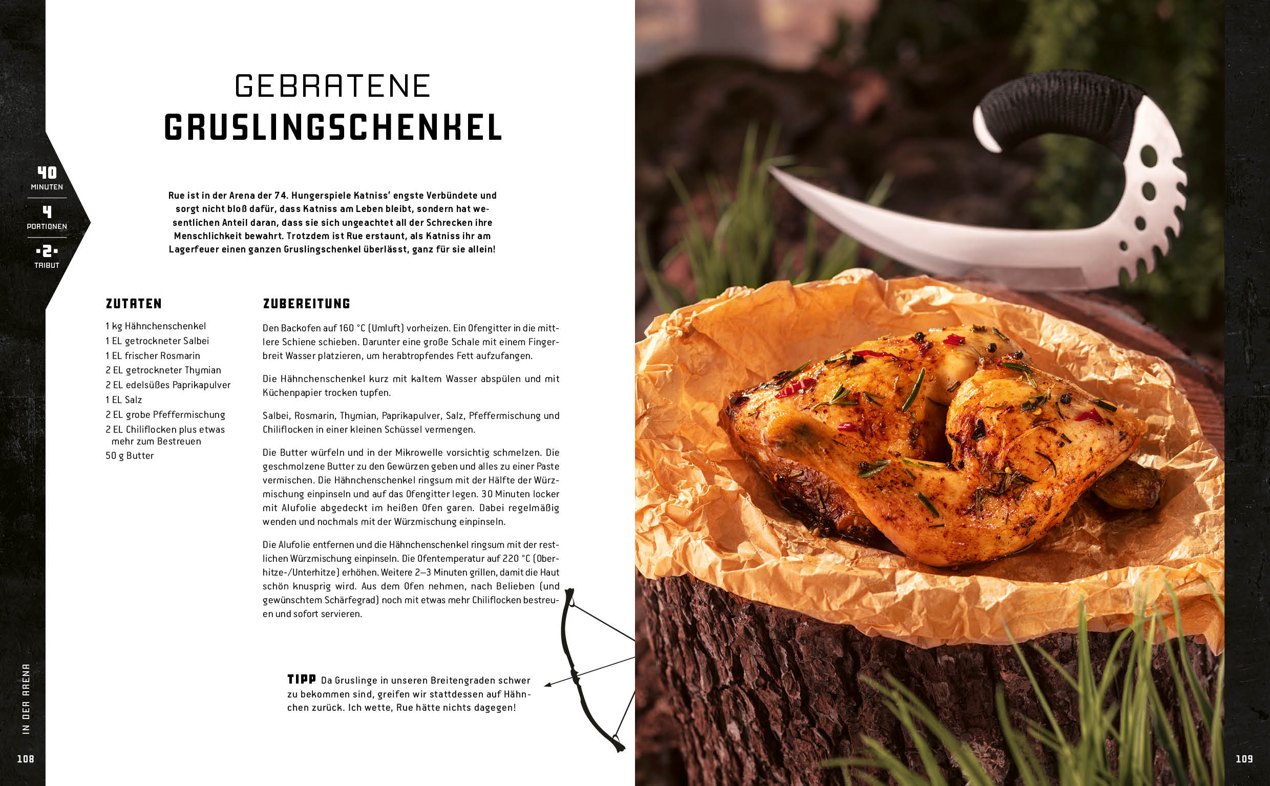 Das inoffizielle Kochbuch für Tribute von Panem-Fans