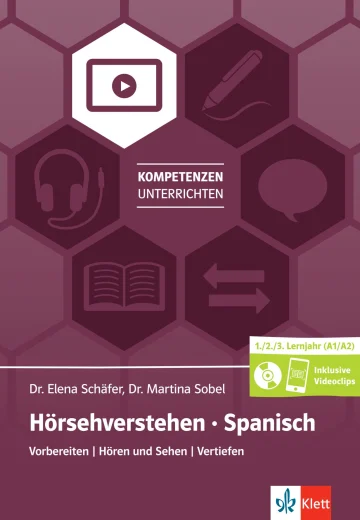 Hörsehverstehen A1-A2 Spanisch Vorbereiten - Hören und Sehen - Vertiefen Unterrichtshandreichung + Video-DVD