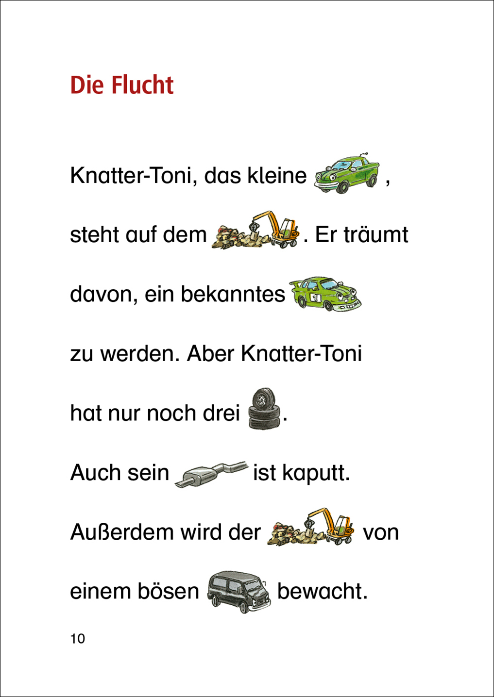 Lesenlernen in 3 Schritten - Die schönsten Abenteuergeschichten
