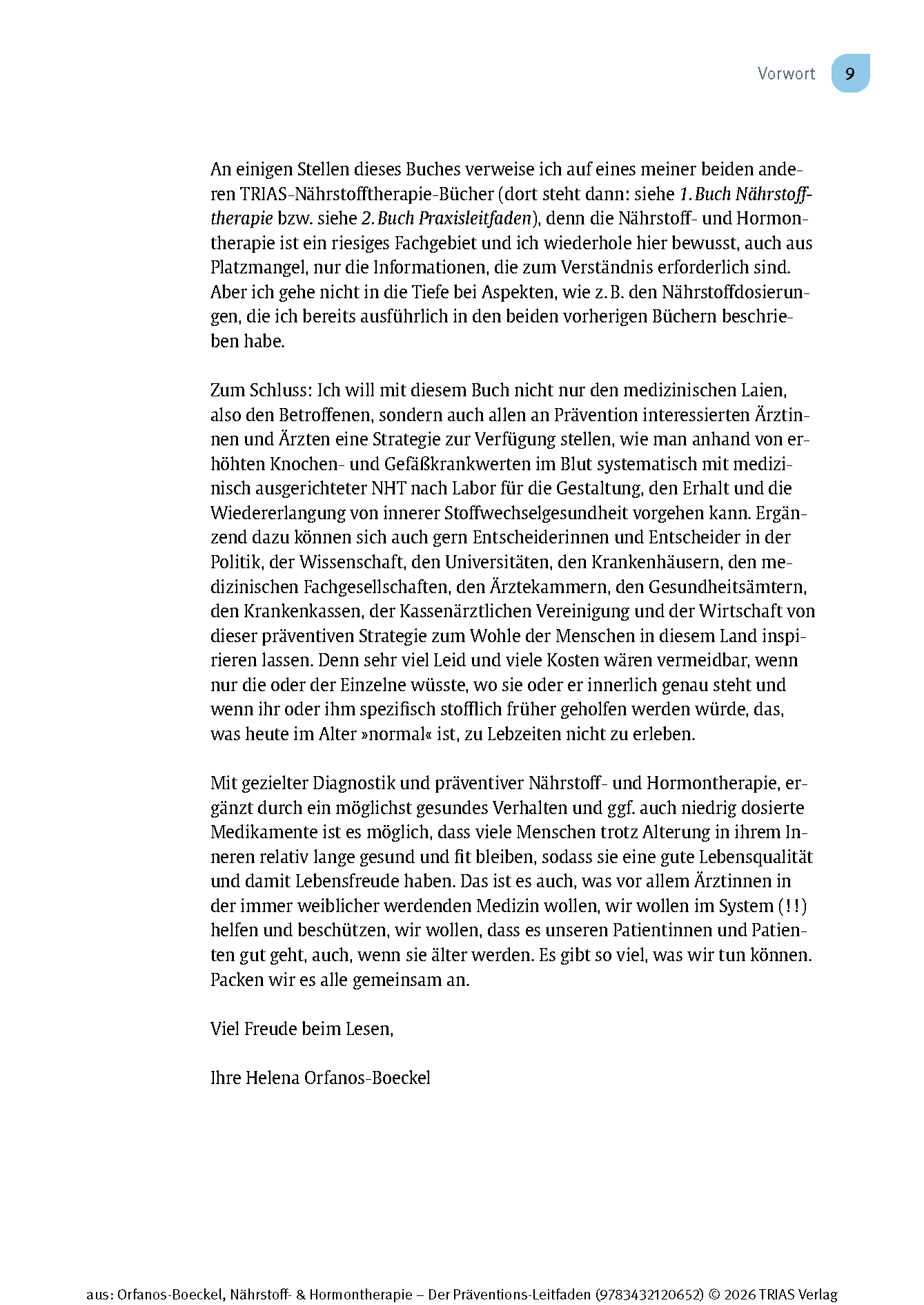 Nährstoff- & Hormontherapie - Der Präventions-Leitfaden