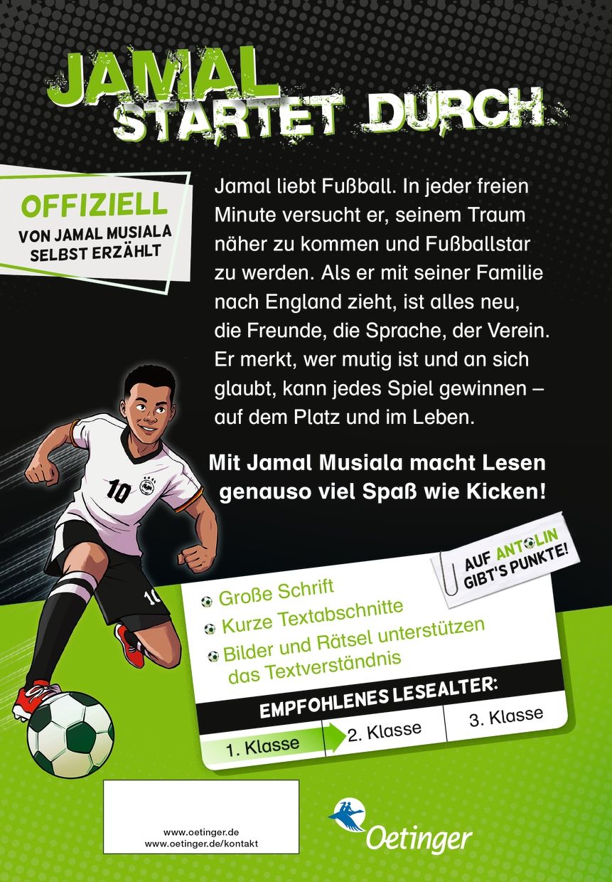 Jamal Musiala. Mein Fußball-Abenteuer beginnt