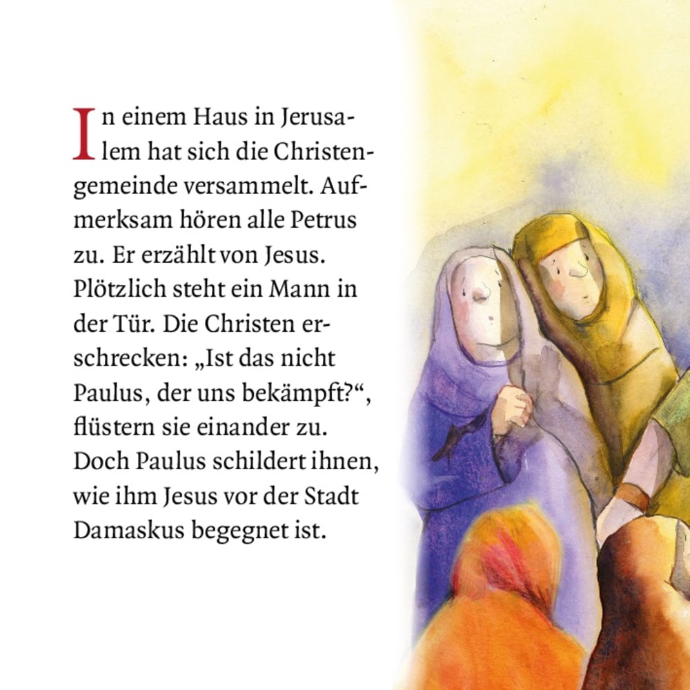 Paulus im Gefängnis. Mini-Bilderbuch.