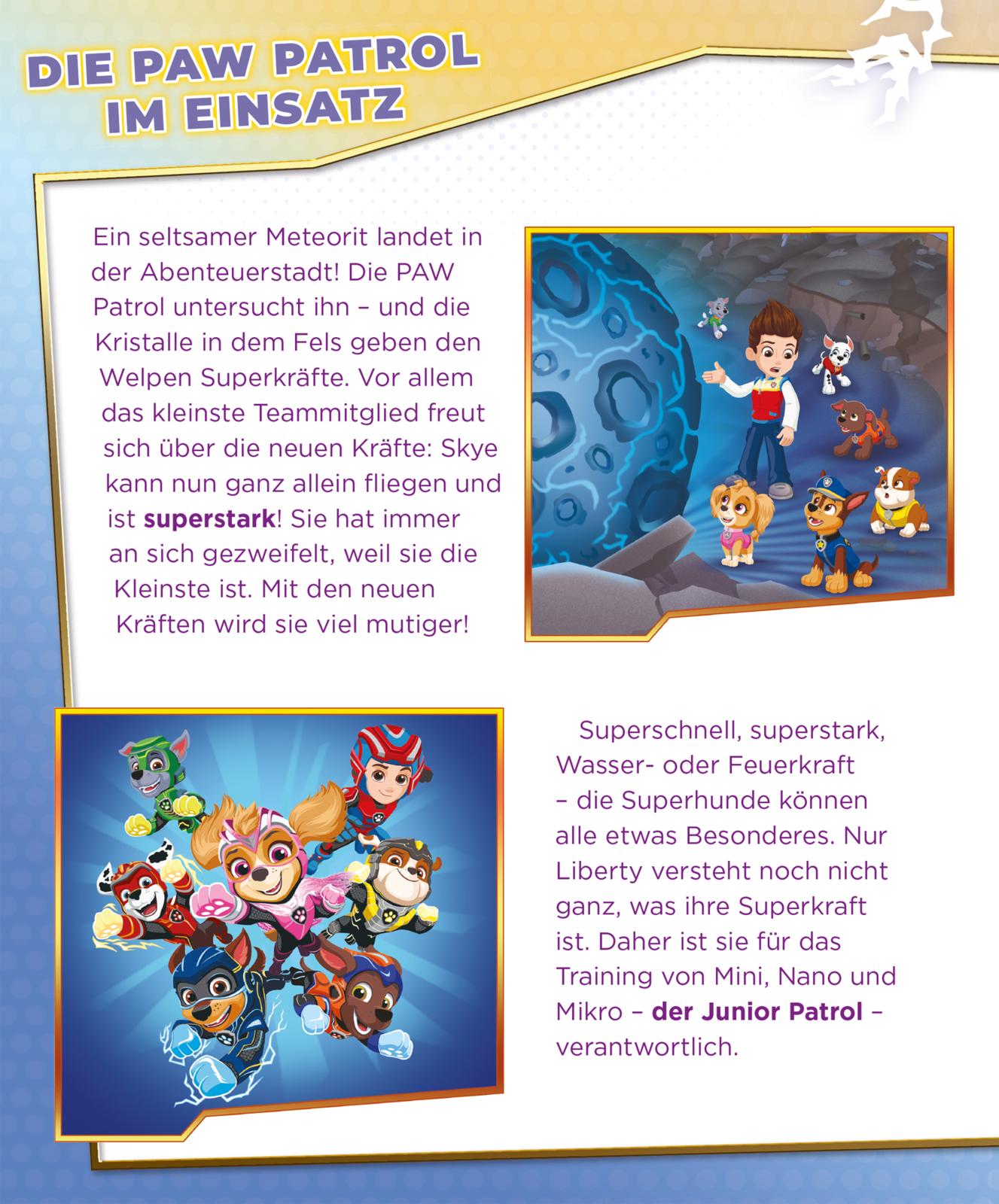 PAW Patrol Mitmachbuch: Der Mighty Kinofilm: Mein Freundebuch
