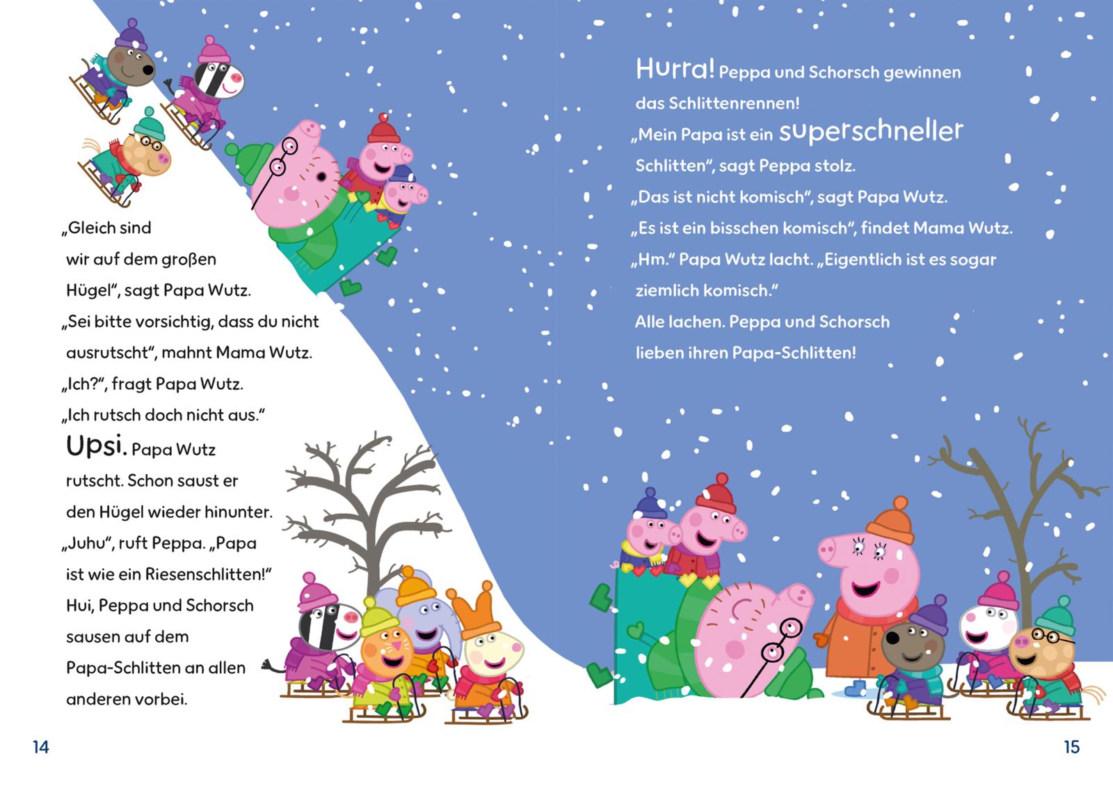 Peppa Wutz Gutenachtgeschichten: Wintergeschichten zum Vorlesen