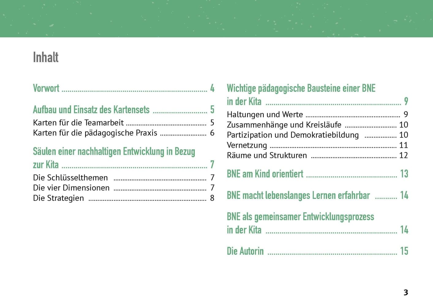 Nachhaltigkeit und Umweltschutz in der Kita
