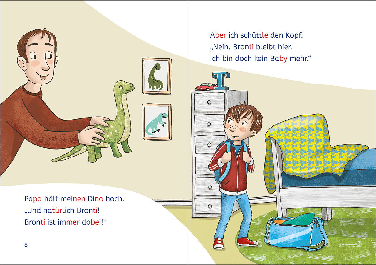 Leselöwen 1. Klasse - Toni übernachtet woanders