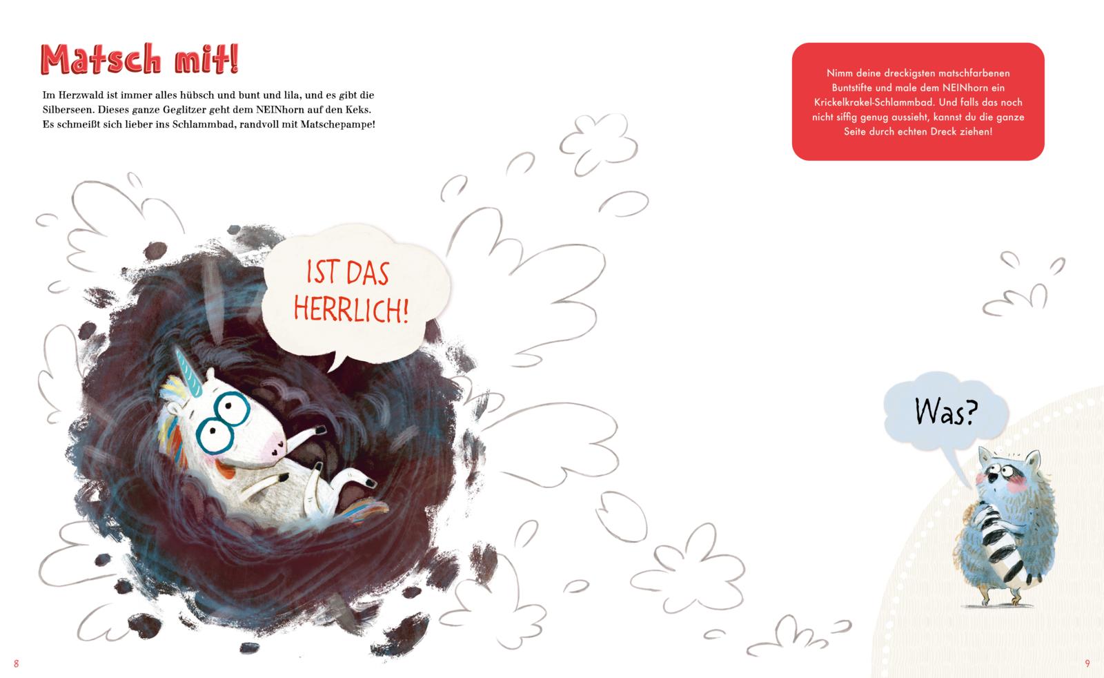 Das NEINhorn Mitmachbuch