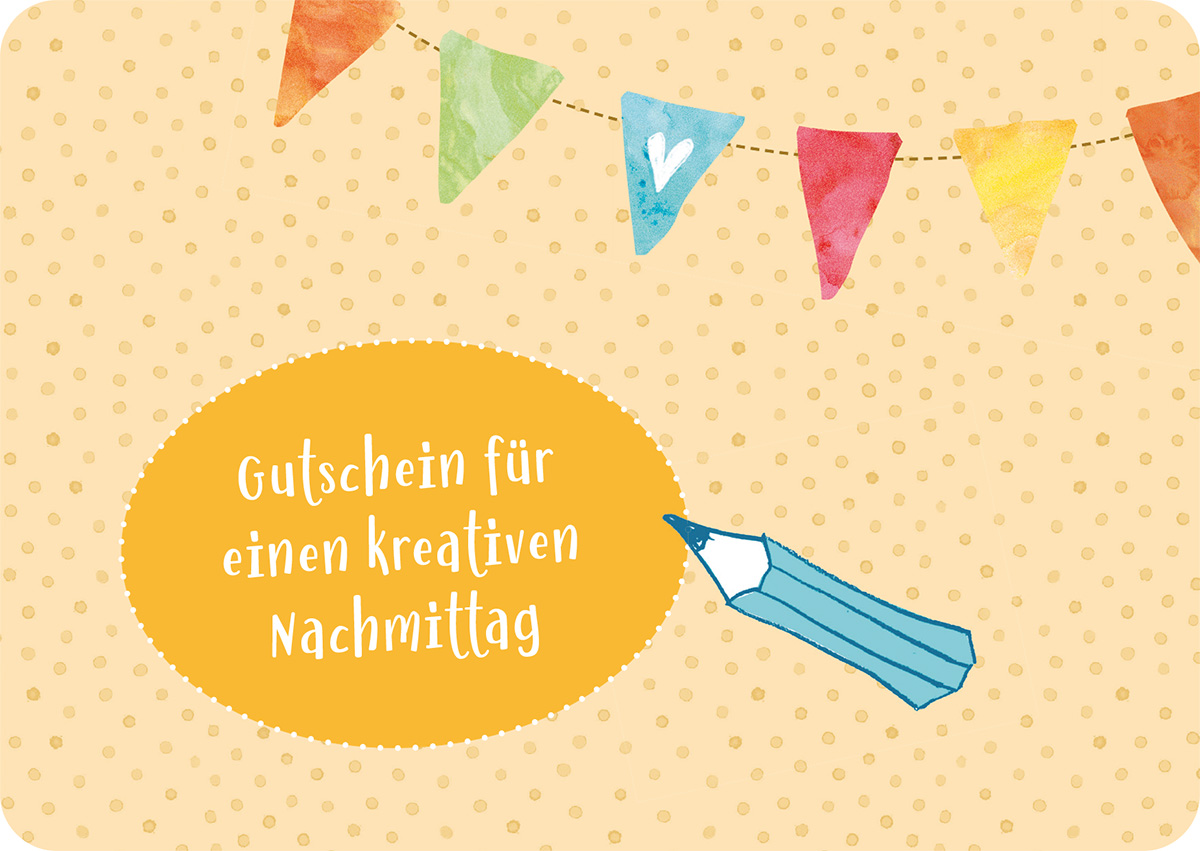 Lass uns was erleben. Zeit-Gutscheine für dich