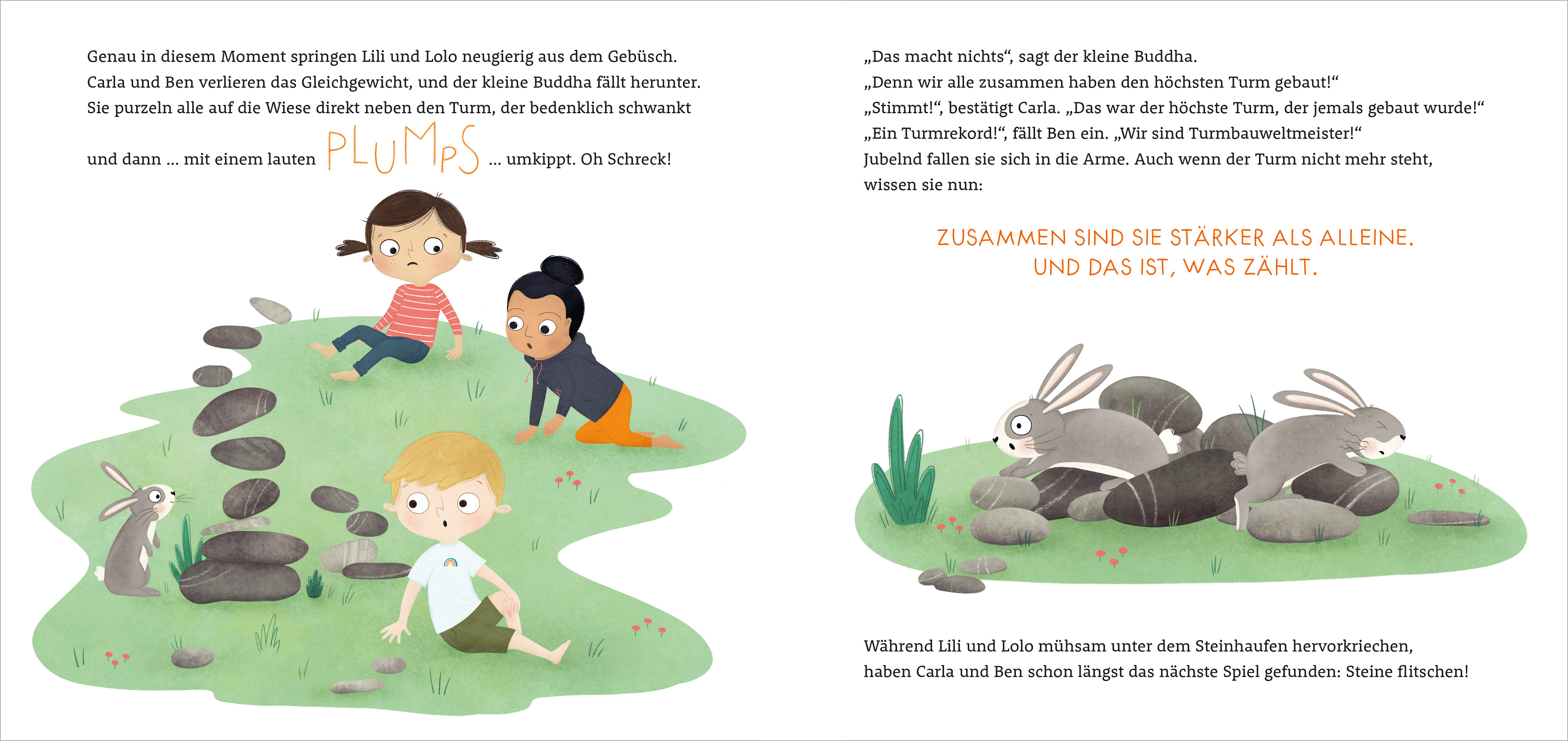 Der kleine Buddha und das gemeinsame Glück