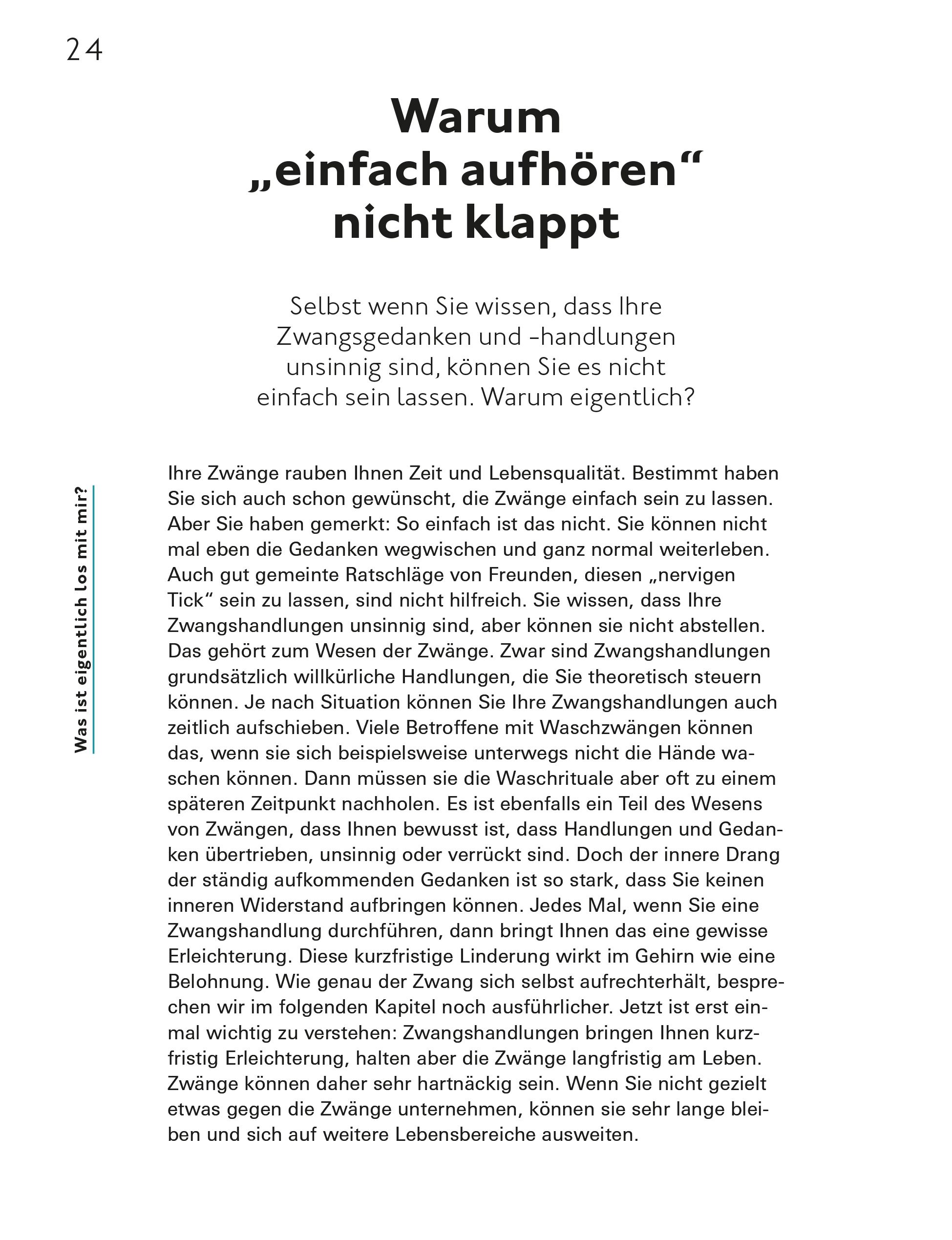 Nimm den Zwängen die Macht