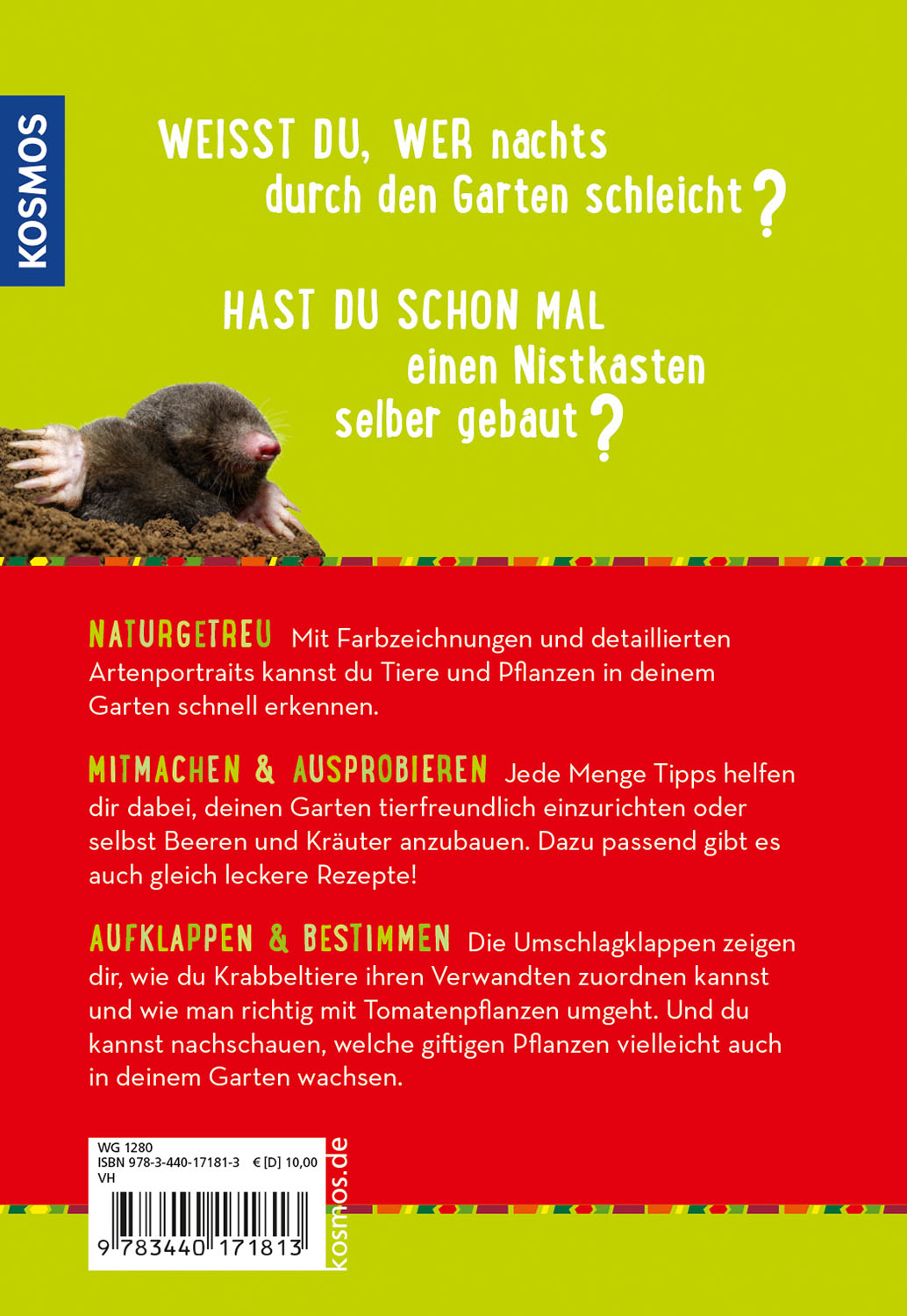 Was lebt im Garten? Kindernaturführer