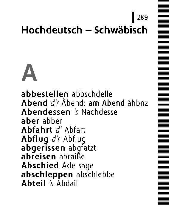 Langenscheidt Lilliput Schwäbisch