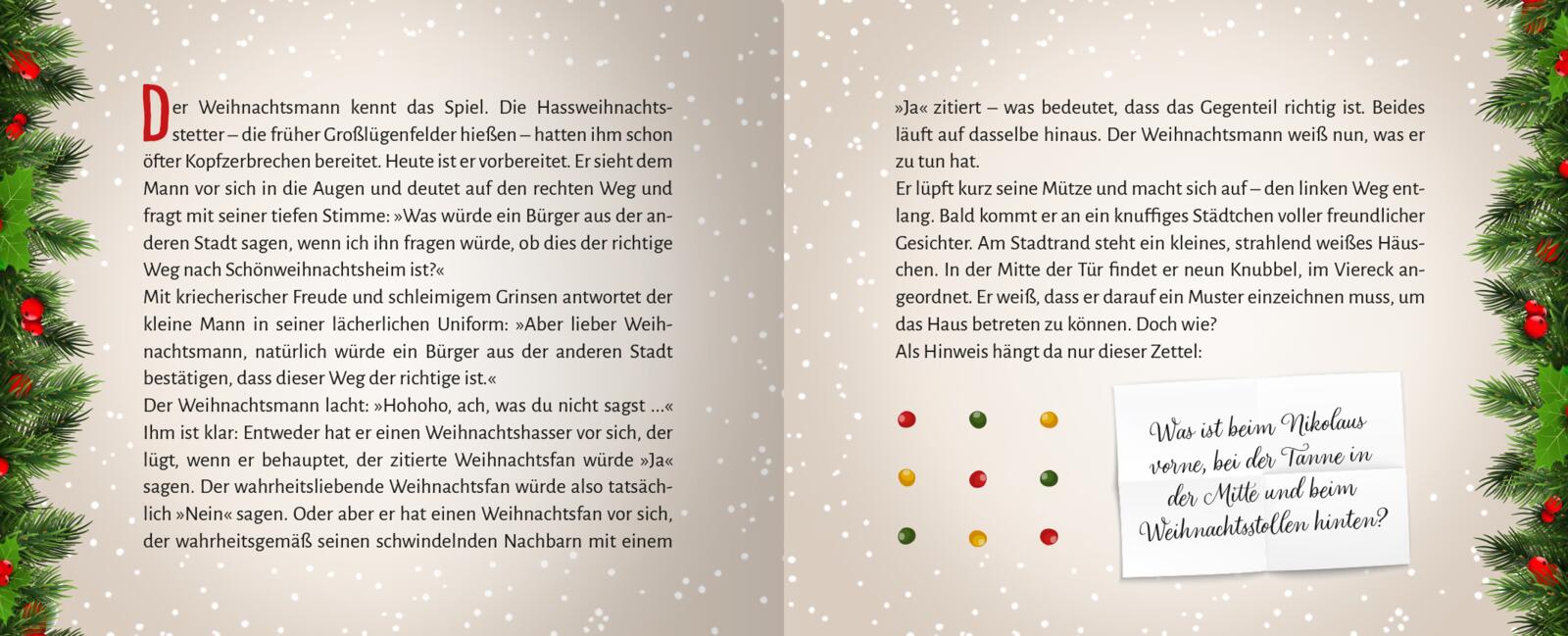 Escape Room Adventskalender. Weihnachtliche Schnitzeljagd