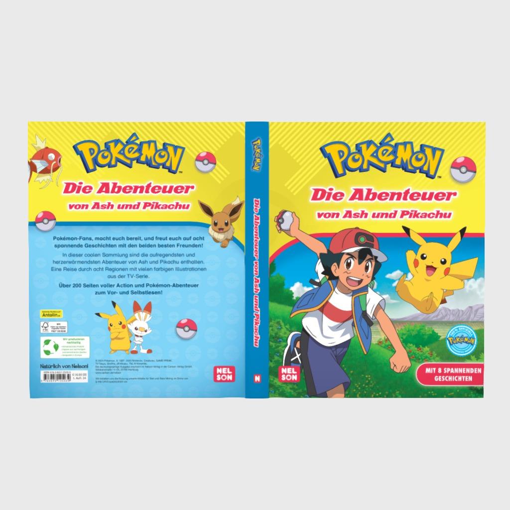 Pokémon Lesebuch: Die Abenteuer von Ash und Pikachu