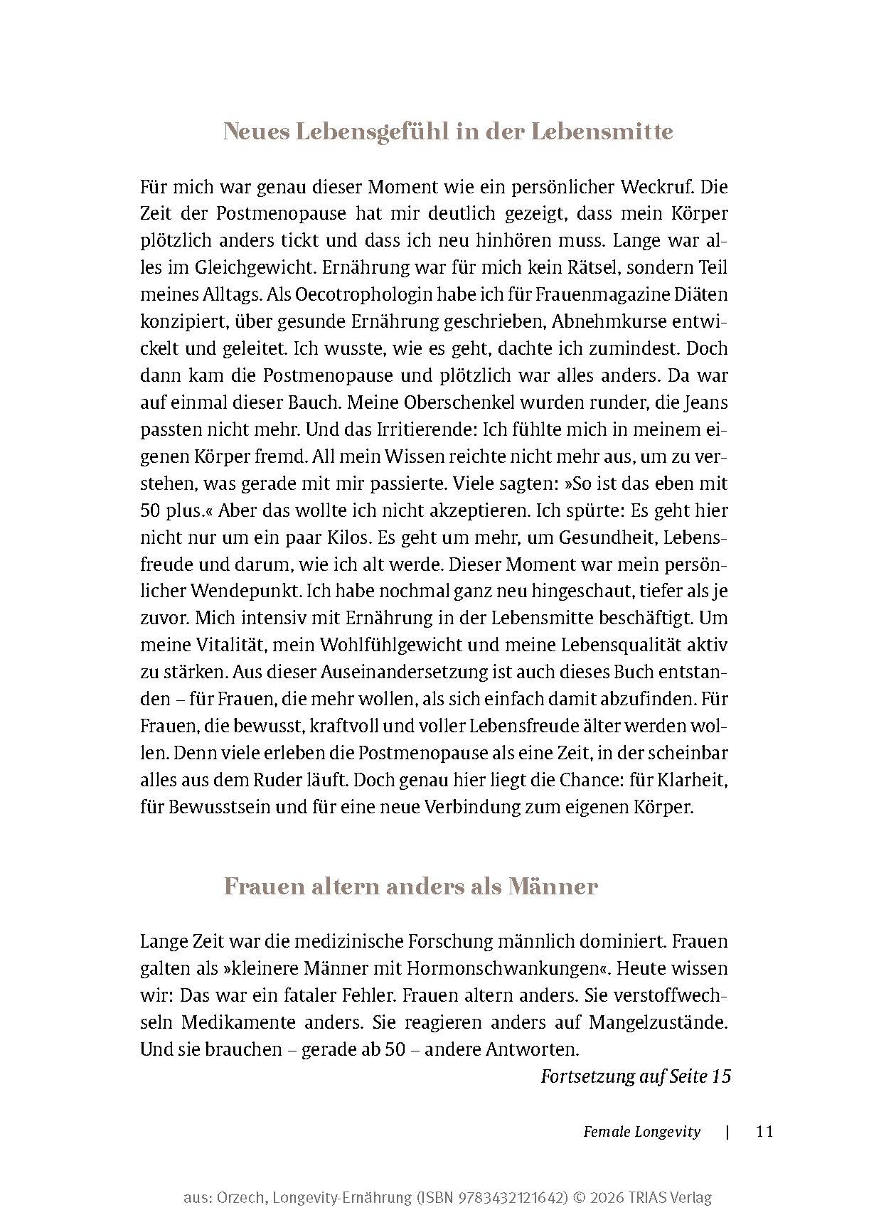 Longevity-Ernährung