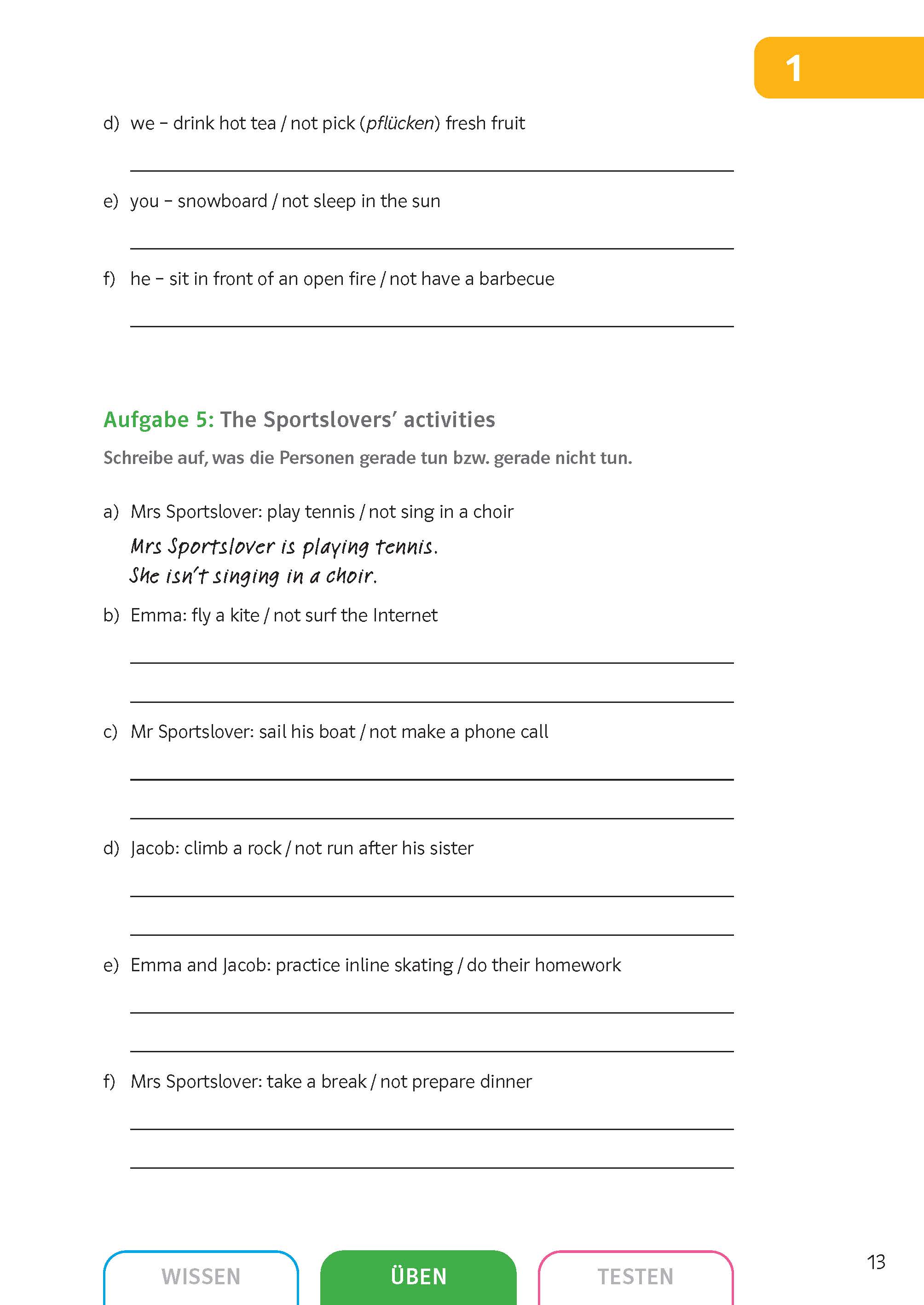 Klett Sicher in Englisch Grammatik 7./8. Klasse