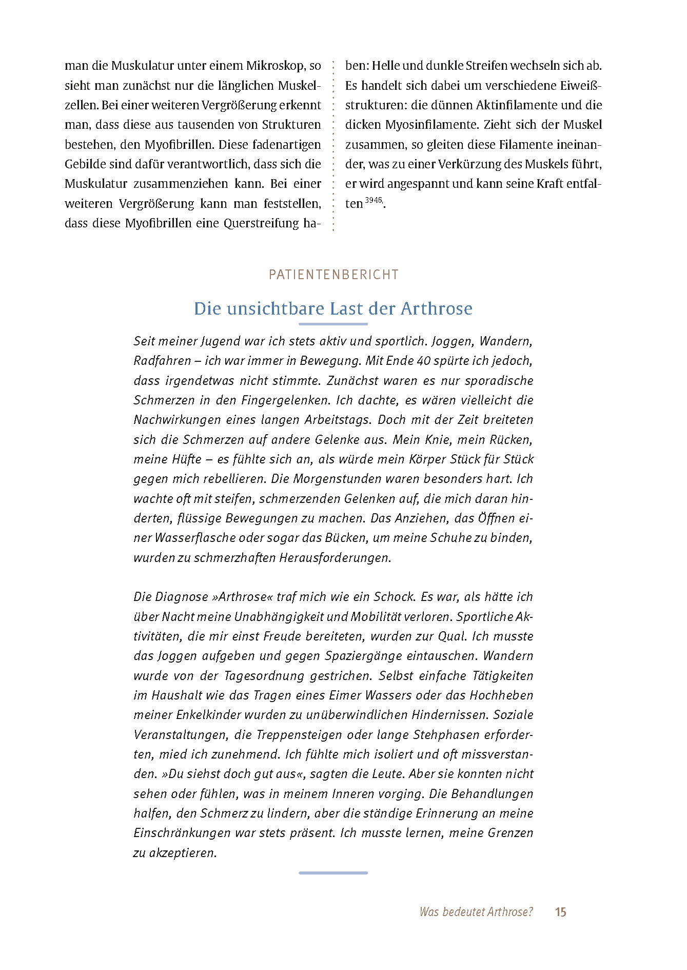 Expertenwissen: Arthrose