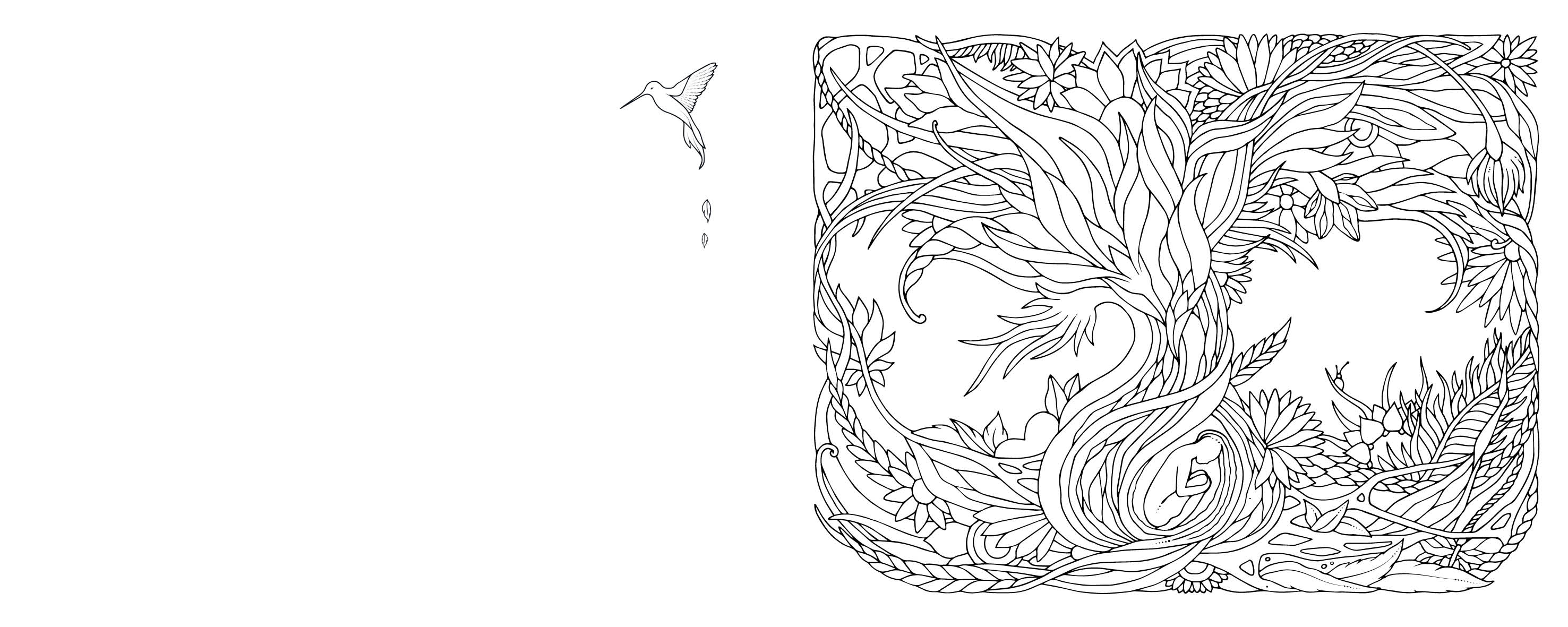 Ausmalbuch: Kaleidoskop der Fantasie