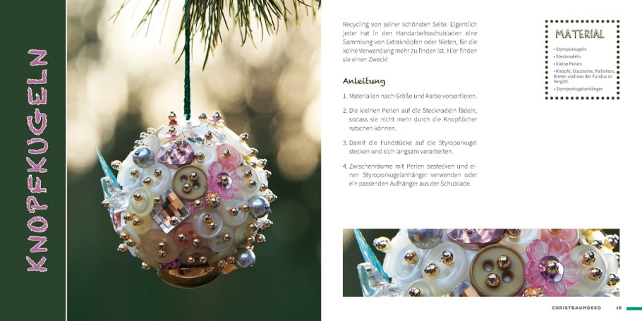 Weihnachtliche Baumdeko