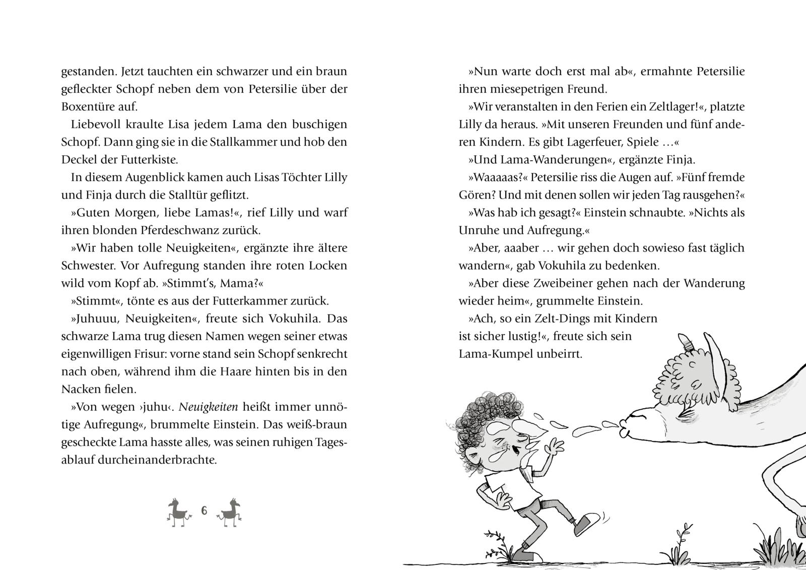 Die Lama-Gang. Mit Herz & Spucke 3: Drei gegen Spukerei