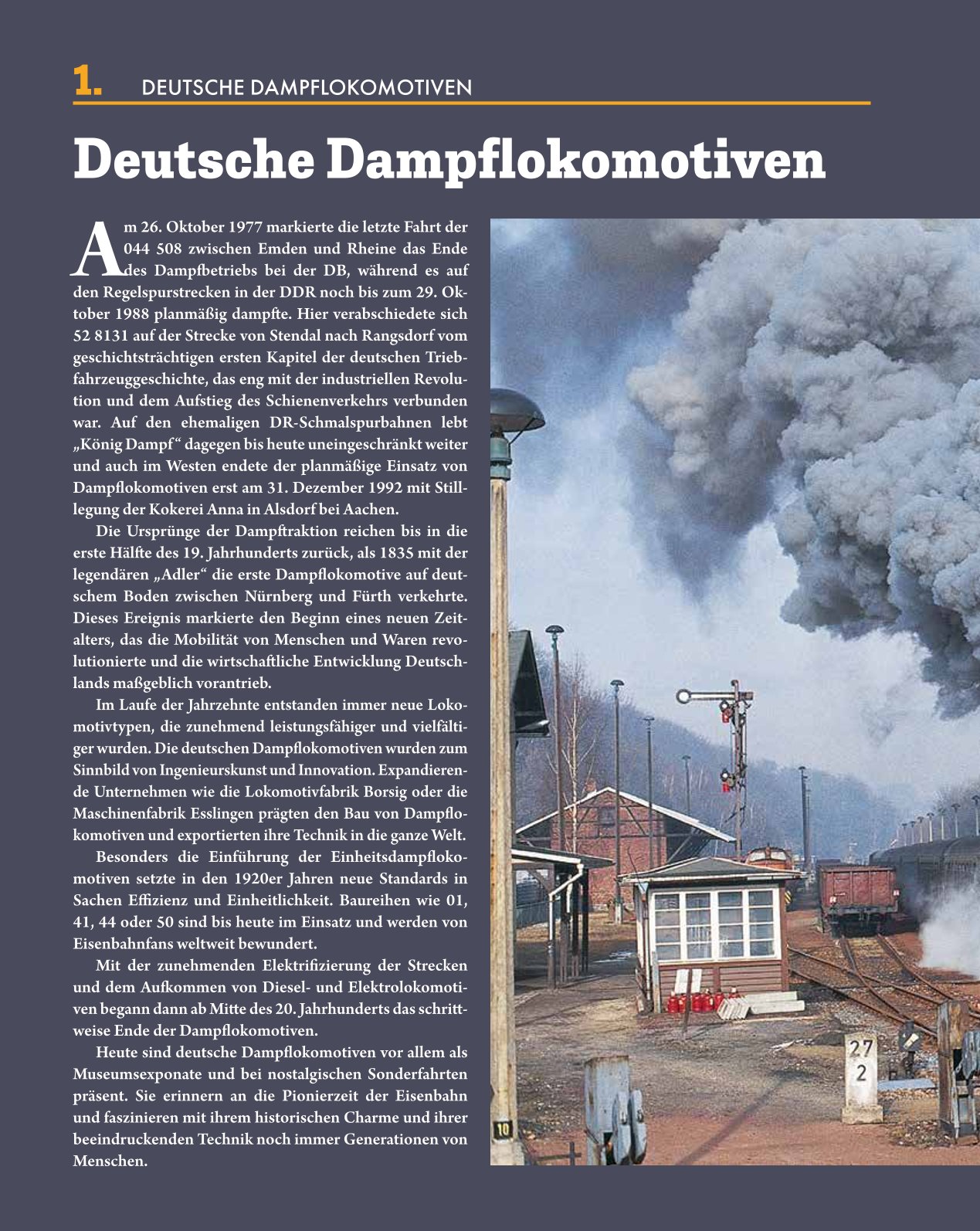 Legendäre Eisenbahnen - Legendäre Züge - Von der Dampflok bis zum ICE