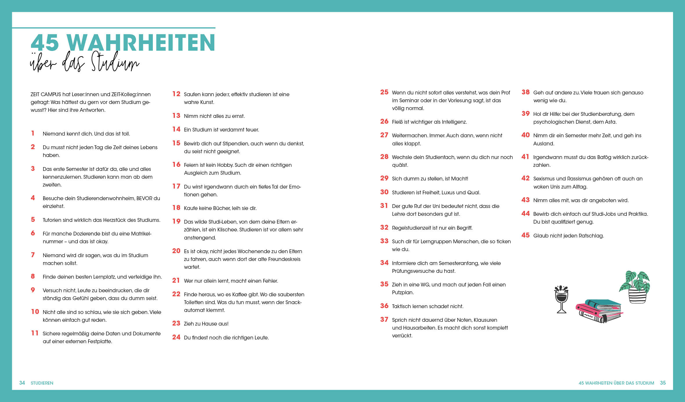 Studieren, kochen, leben: Das Kochbuch für Studierende in Kooperation mit ZEIT Campus